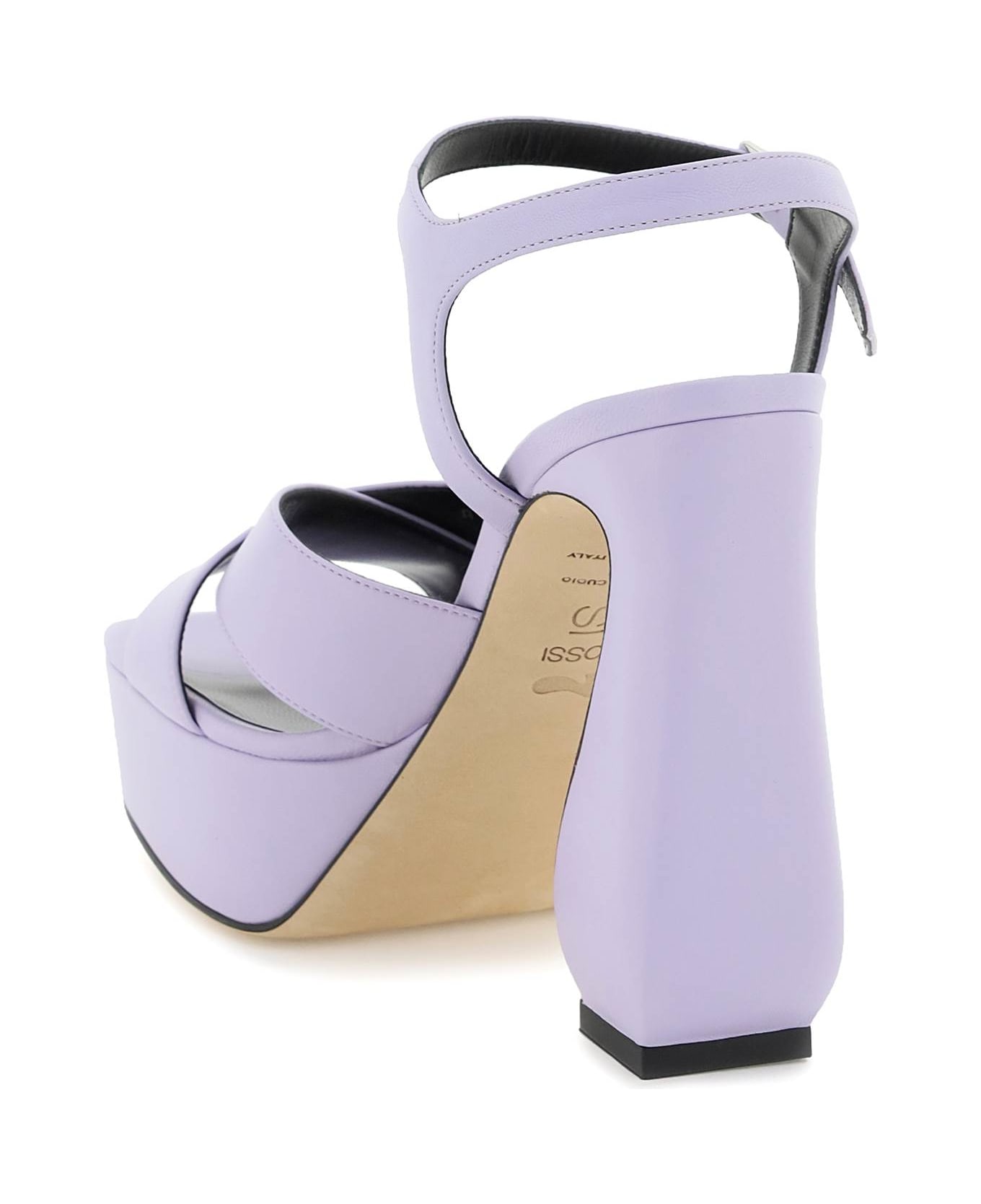SI Rossi Leather '' Sandals - PURPLE サンダル