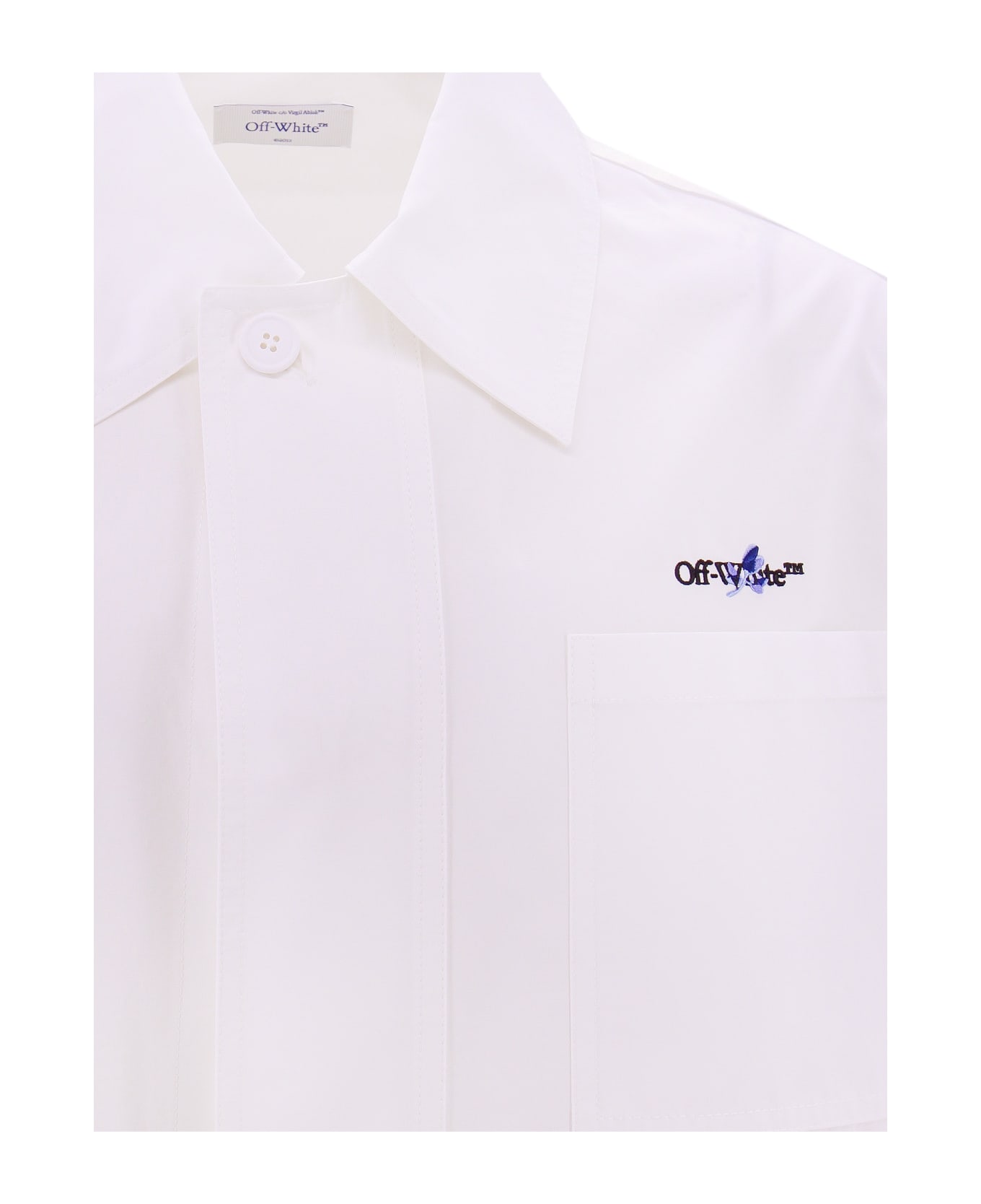Off-White Oversize Shirt - White
