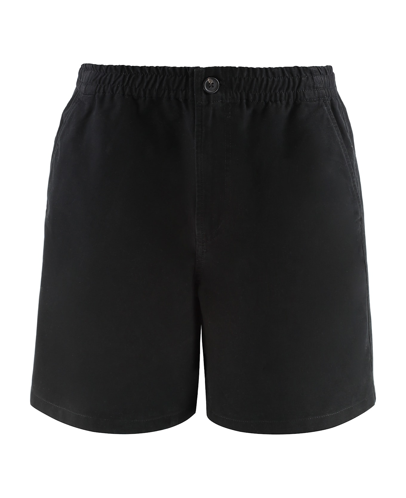 A.P.C. Norris Cotton Bermuda Shorts - black