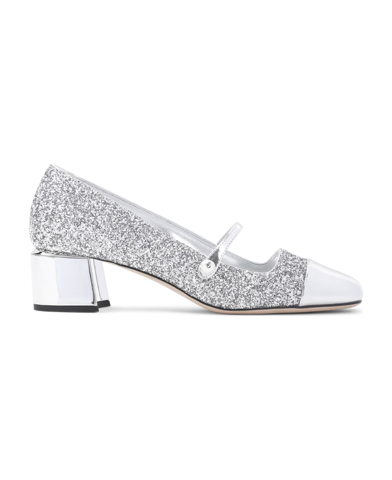 Jimmy Choo Elisa 45 Pumps - Silver Silver