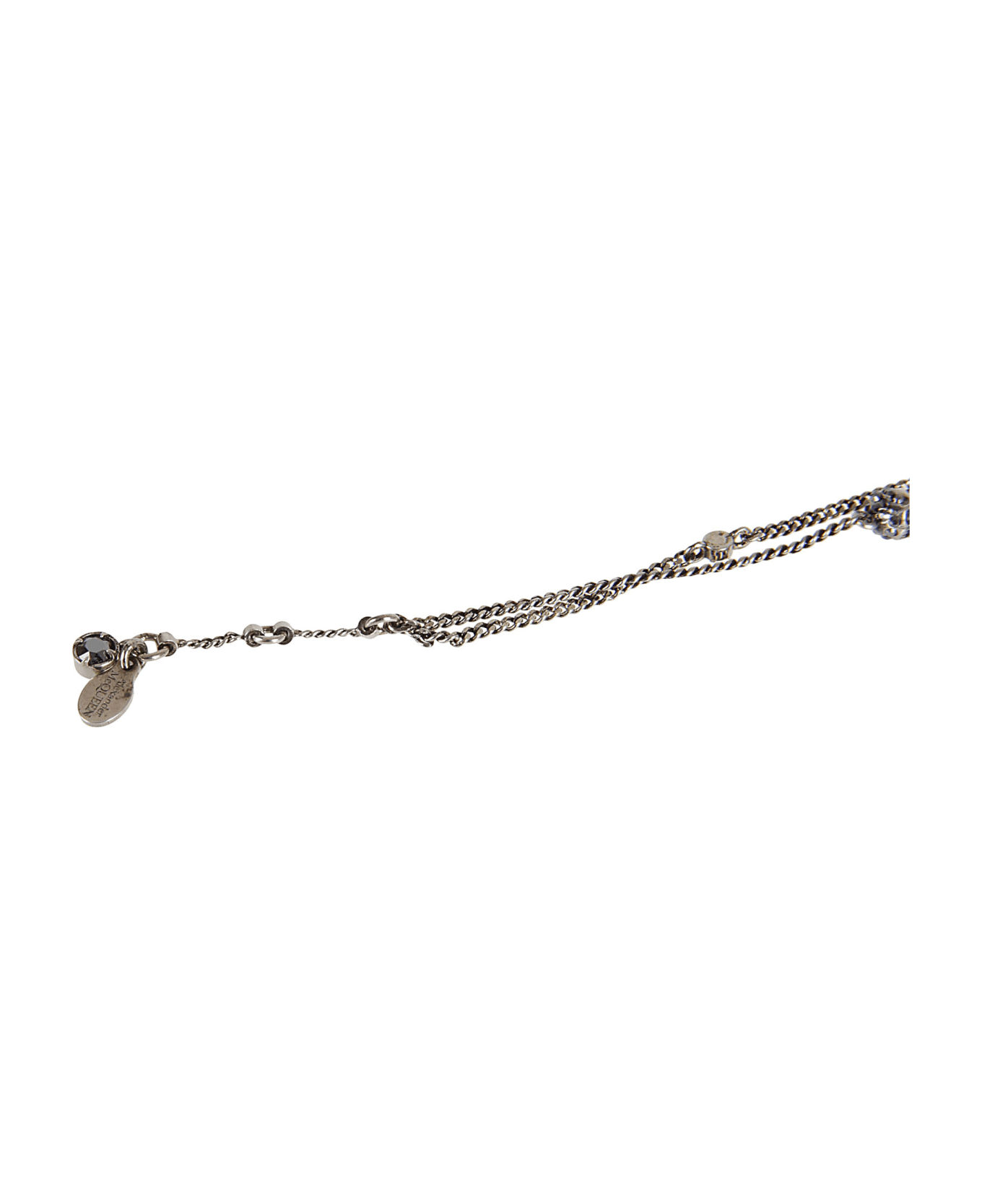 Alexander McQueen Multi-chain Bracelet - 0446+JET HEMATITE