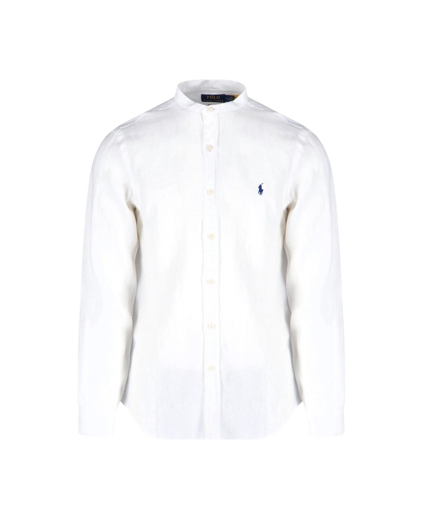 Polo Ralph Lauren Linen Shirt Polo Ralph Lauren - WHITE