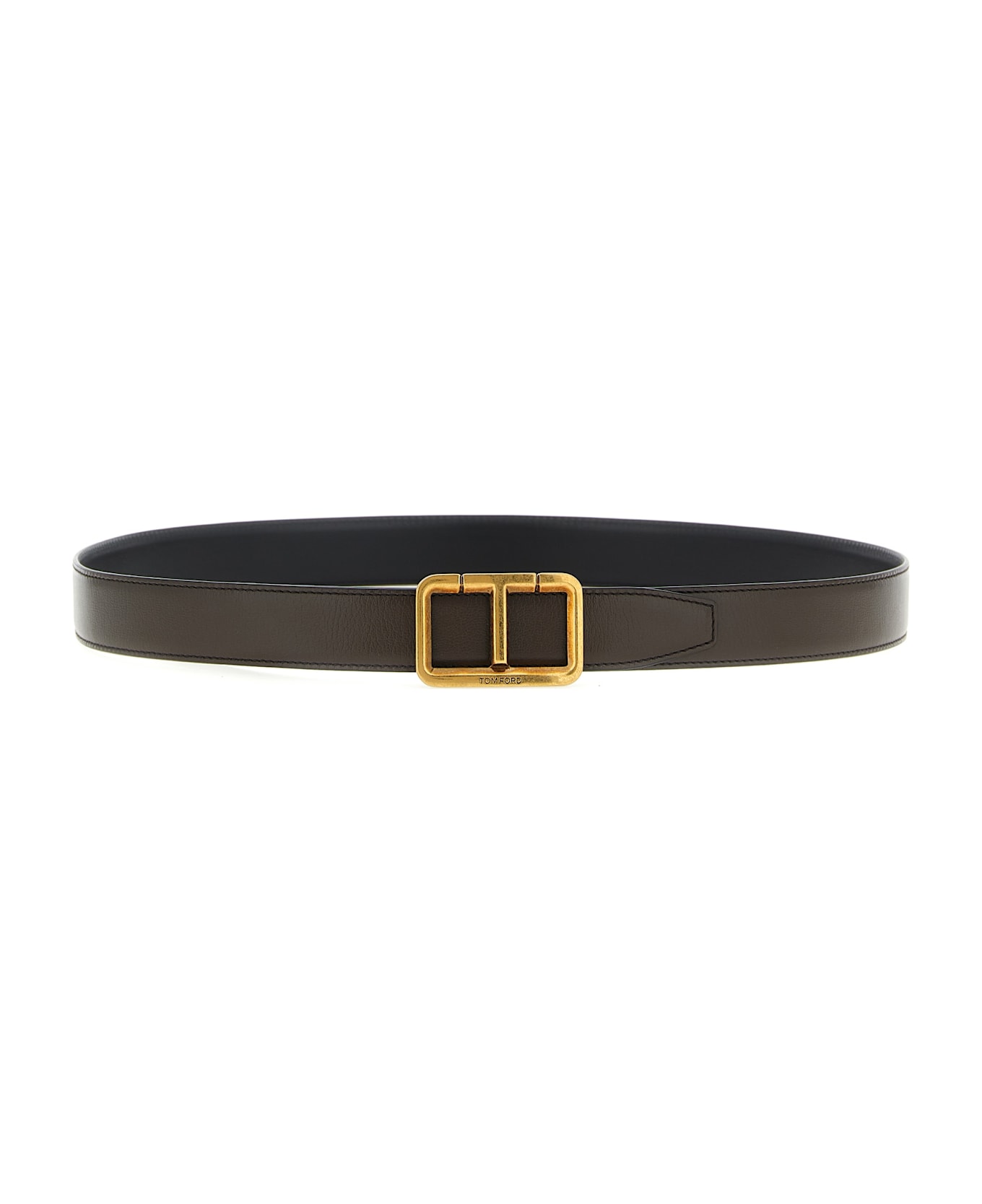 Tom Ford Reversible Belt Antique Buckle - Multicolor