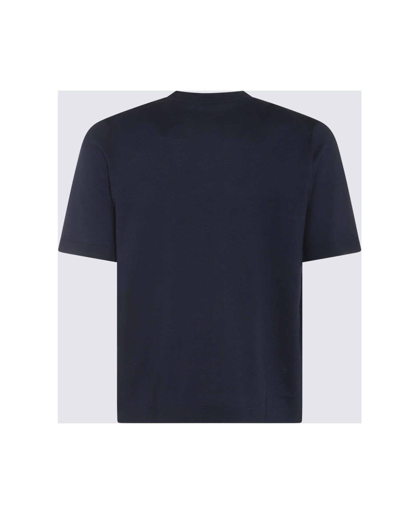 Cruciani Blue Cotton T-shirt - Blue シャツ