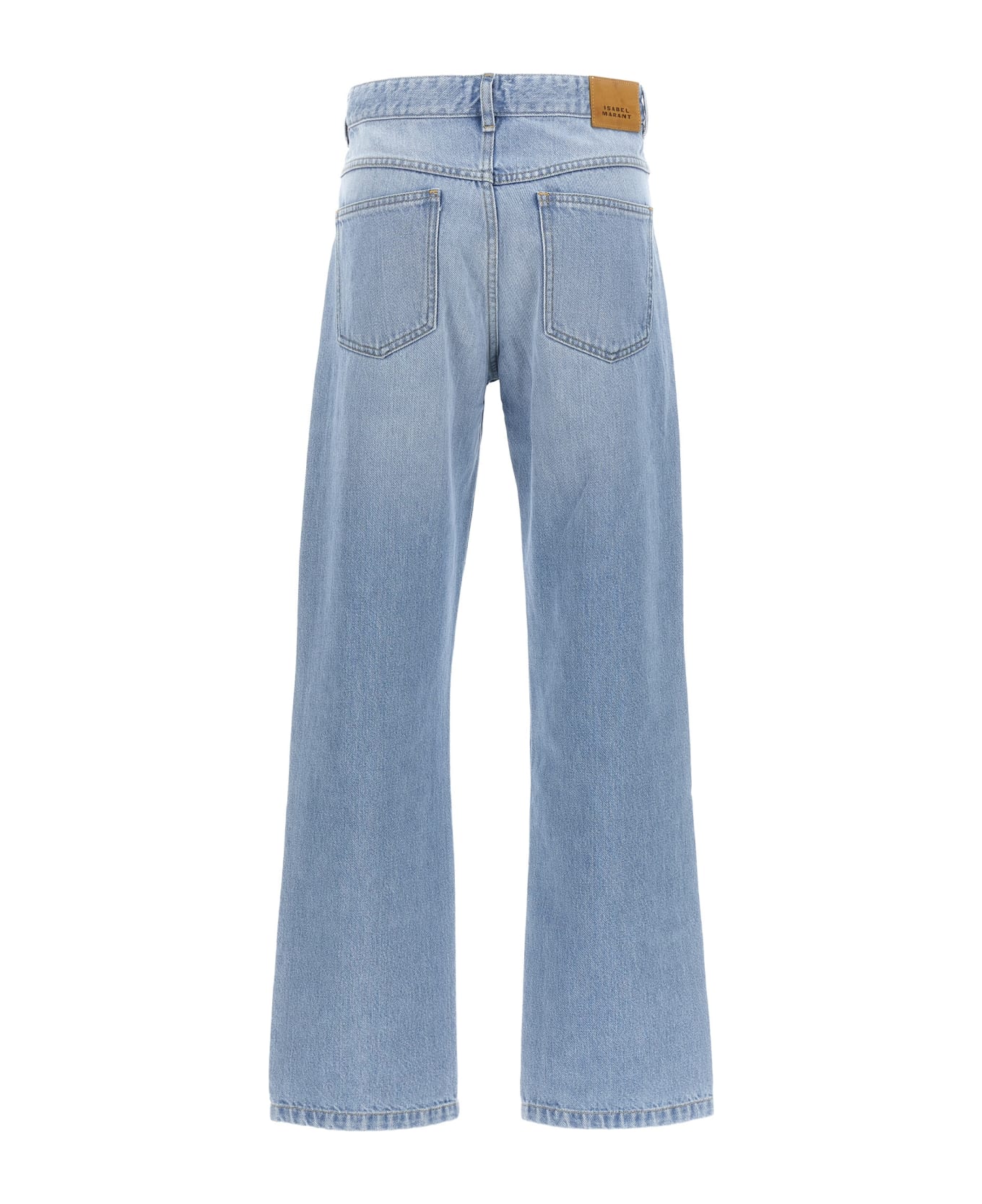 【関税&送料込】Isabel Marant Jeans Nadege Isabel Marant: White Nadege Jeans | SSENSE