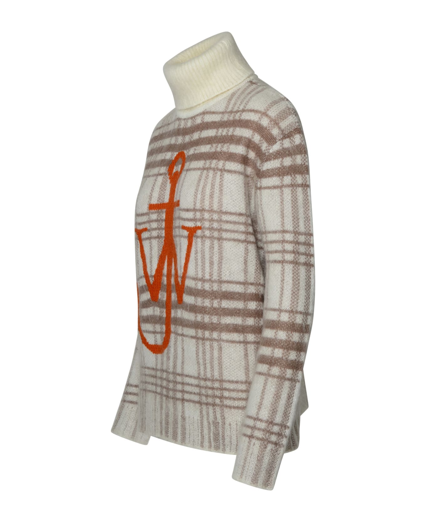 J.W. Anderson Beige Wool Turtleneck Sweater - Beige