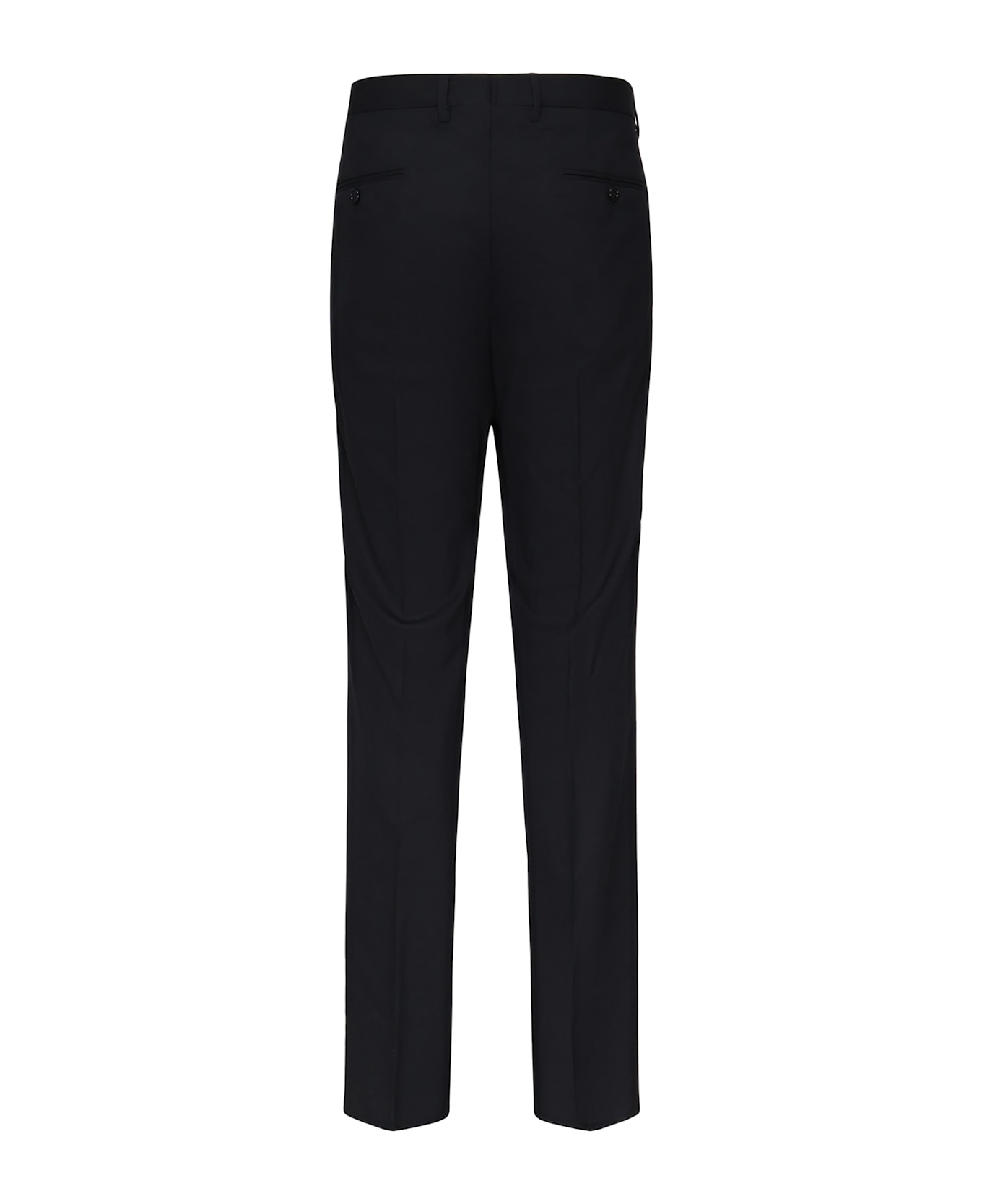 Dolce 
Gabbana Tailored Trousers In Virgin Wool - Black
