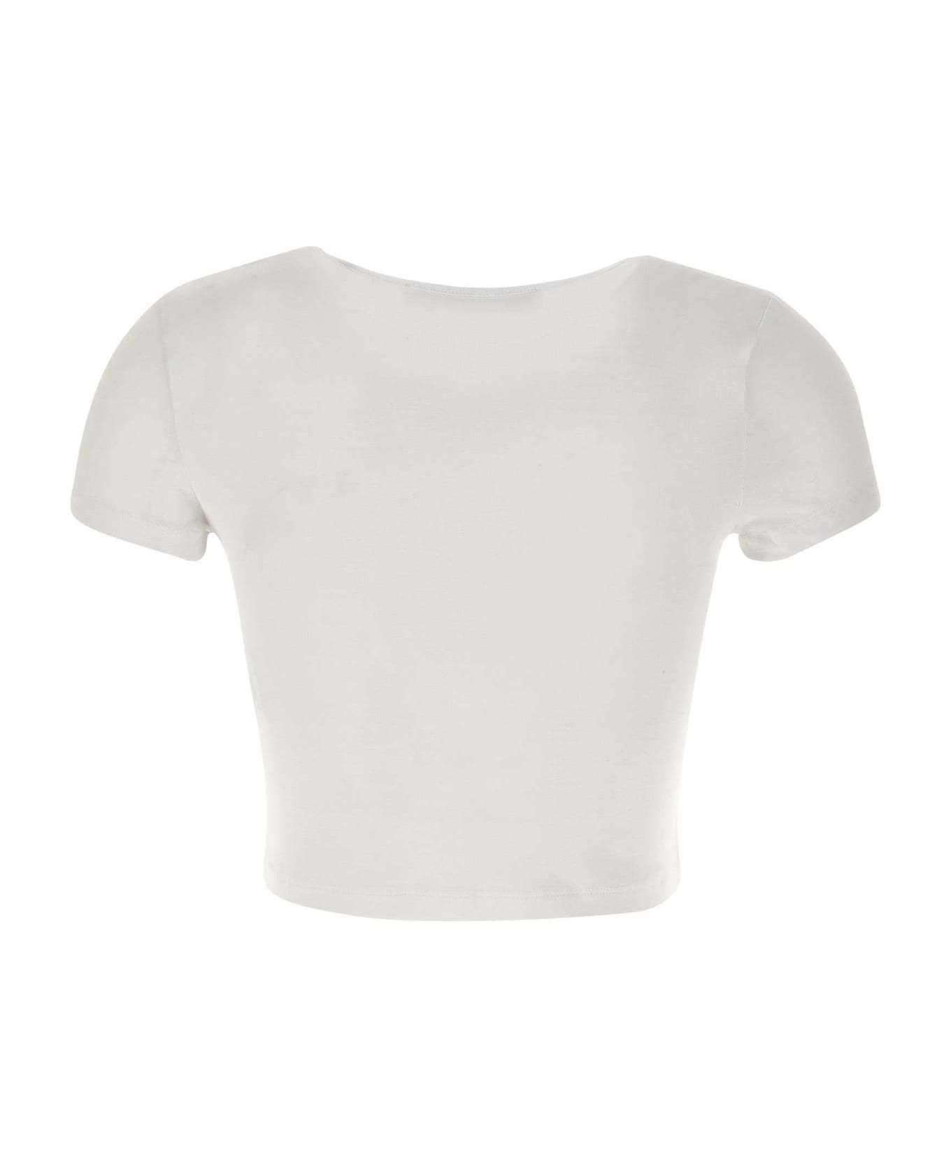 Rotate by Birger Christensen "may" Top - WHITE Tシャツ