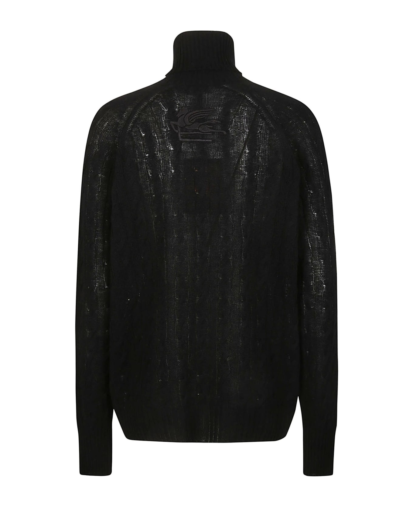 Etro Turtleneck Sweater - BLACK