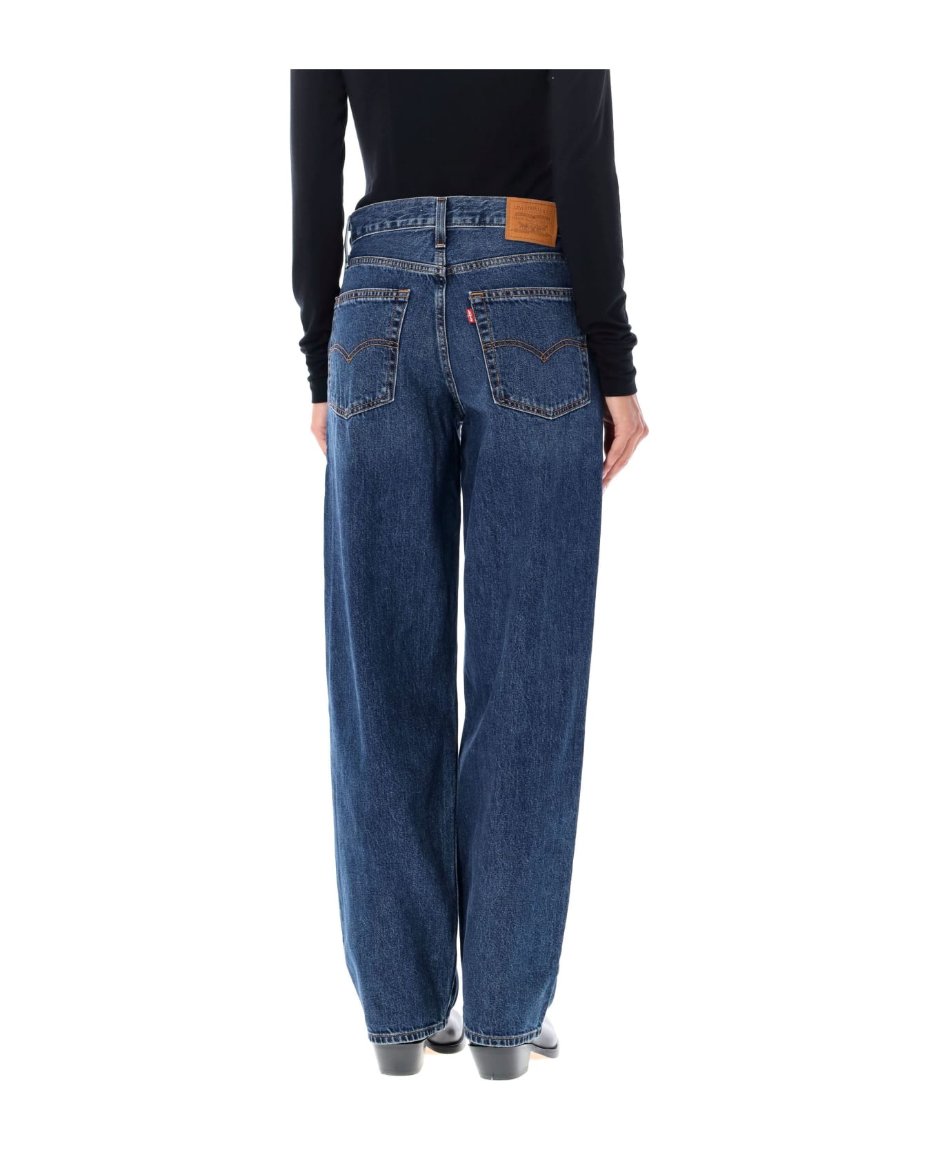 Levi's Baggy Dad Jeans - SE IS NICE DARK BLUE