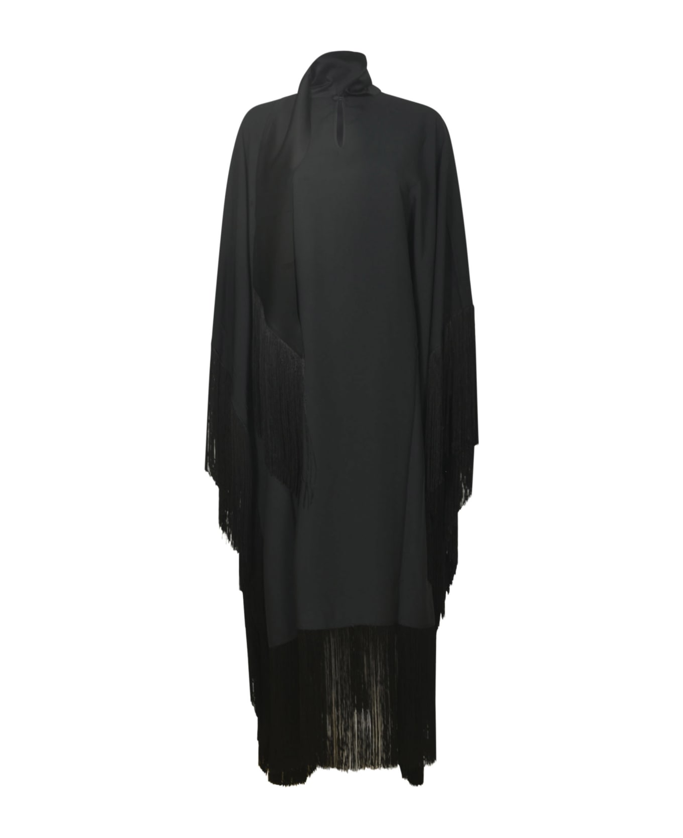 Taller Marmo Mrs. Ross Viscose Blend Dress - Black ワンピース＆ドレス