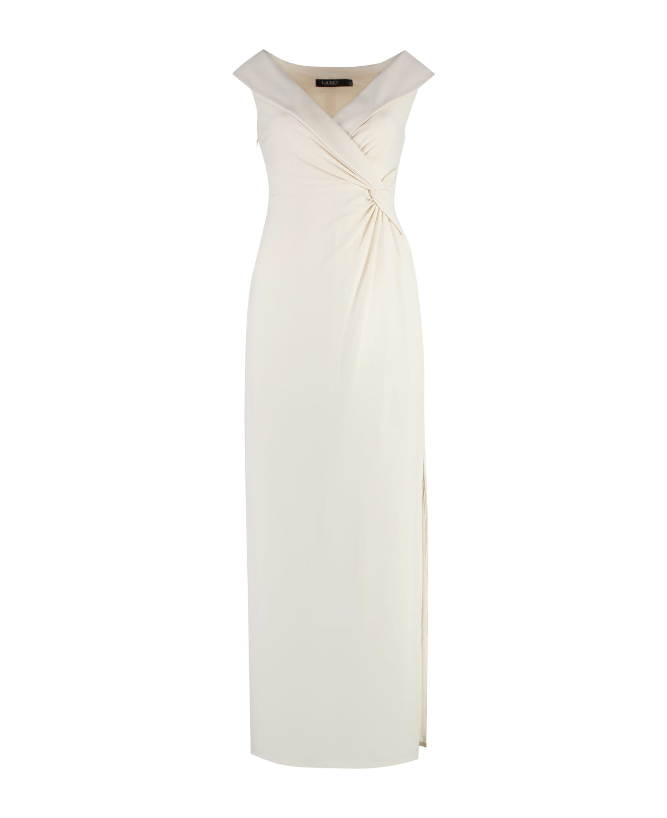 Ralph Lauren Jersey Dress - panna