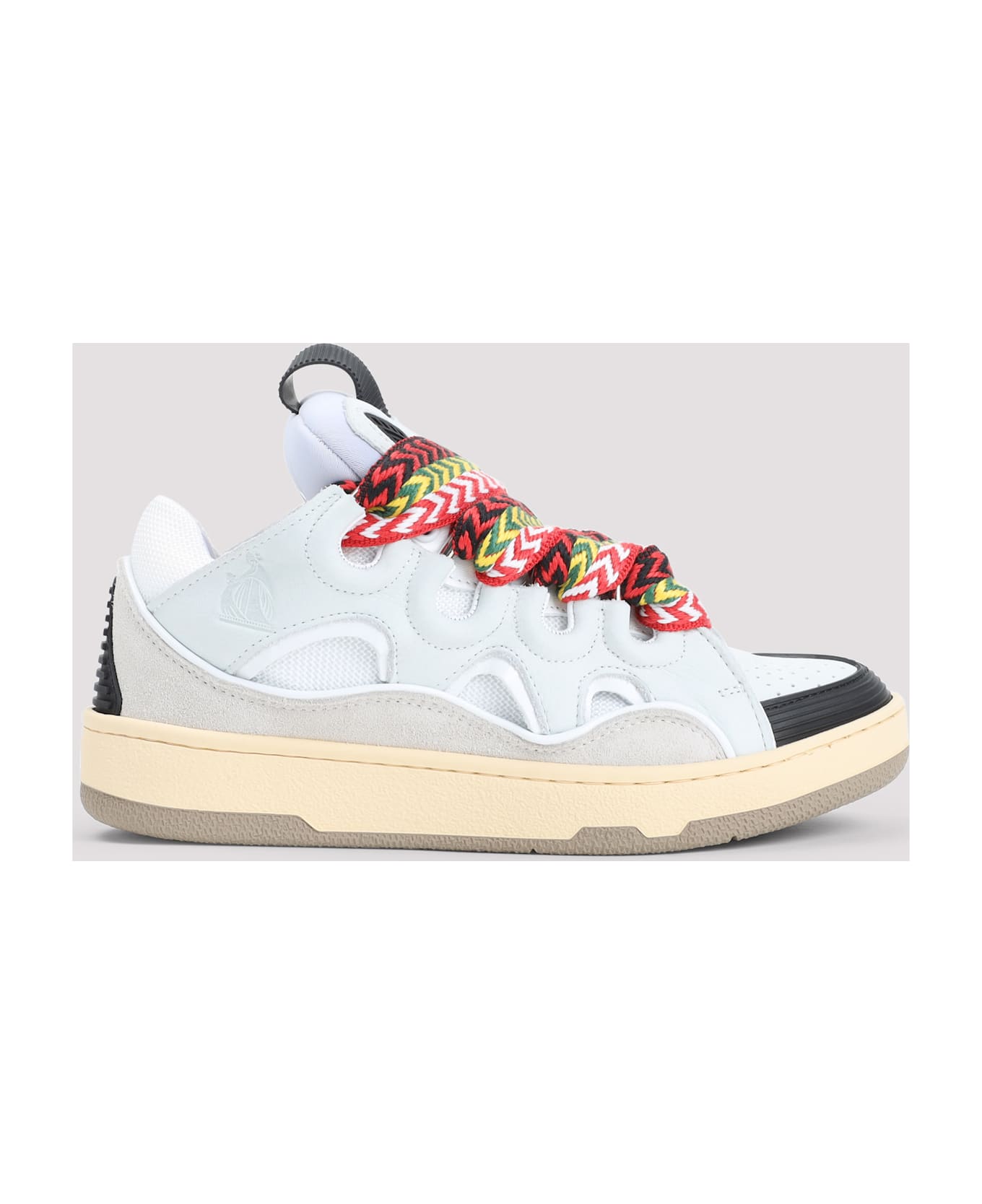 Lanvin Curb Sneakers - White