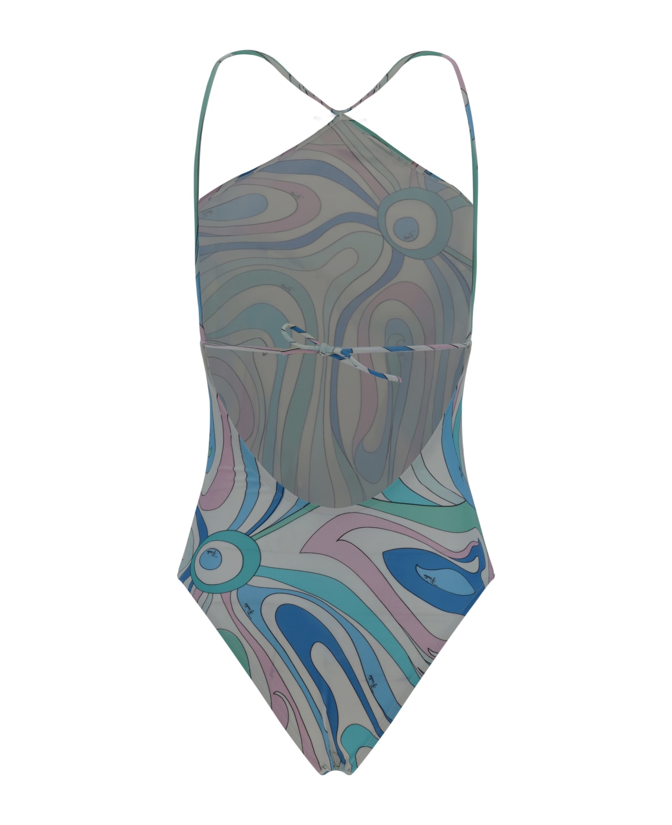Pucci Vivara Swimsuit - Clear Blue 水着