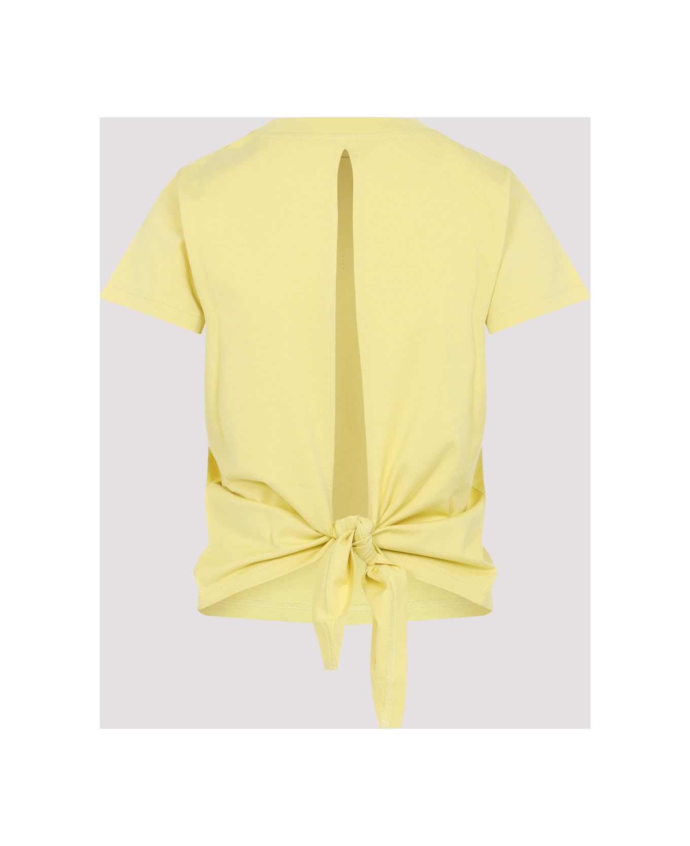 Givenchy Back Bow T-shirt - Pale Yellow