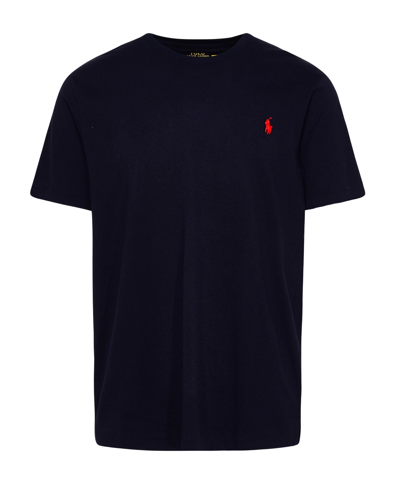 Ralph Lauren Blue Cotton T-shirt - navy シャツ