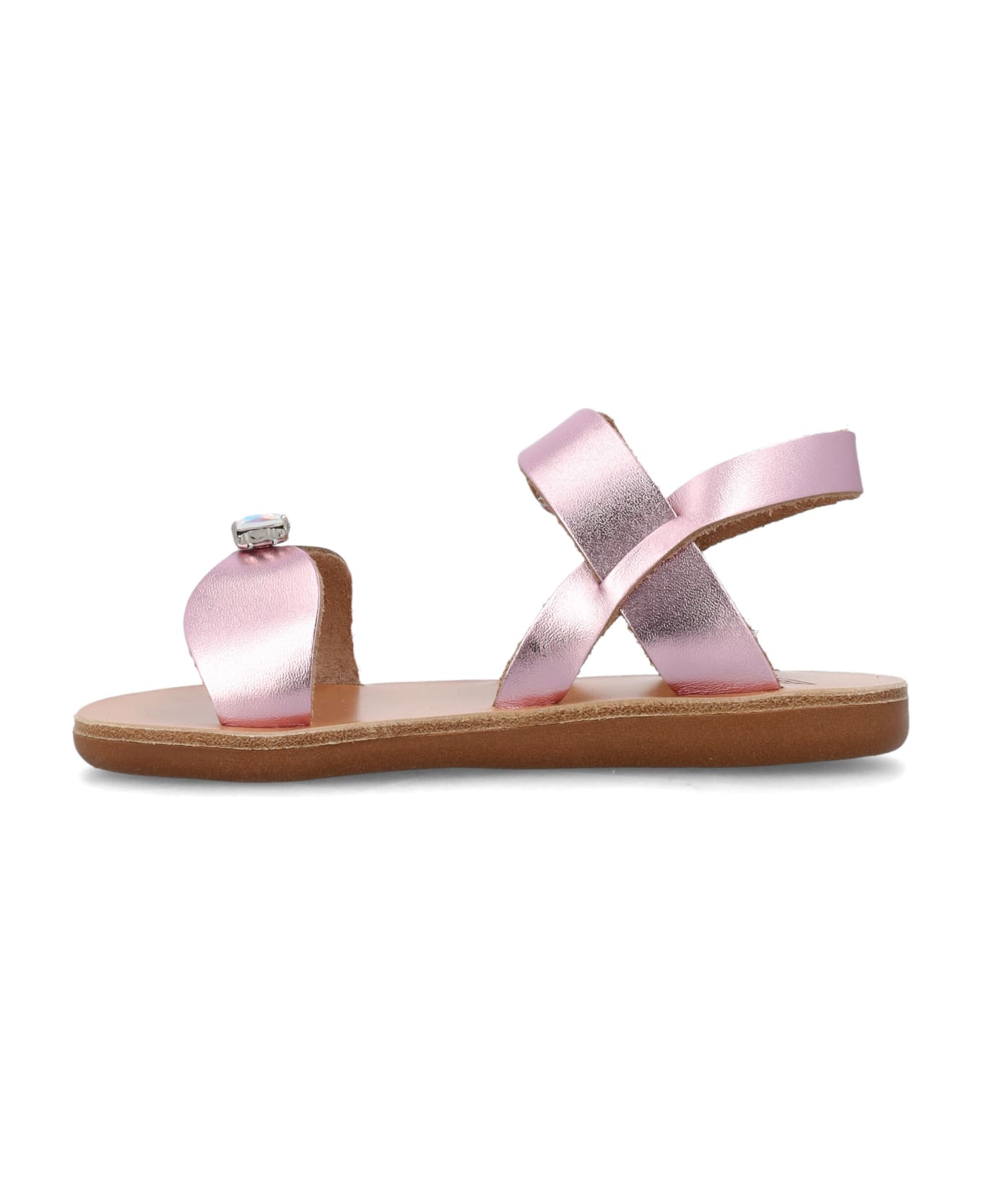 Ancient Greek Sandals Little Poppy Sandals - METAL PINK