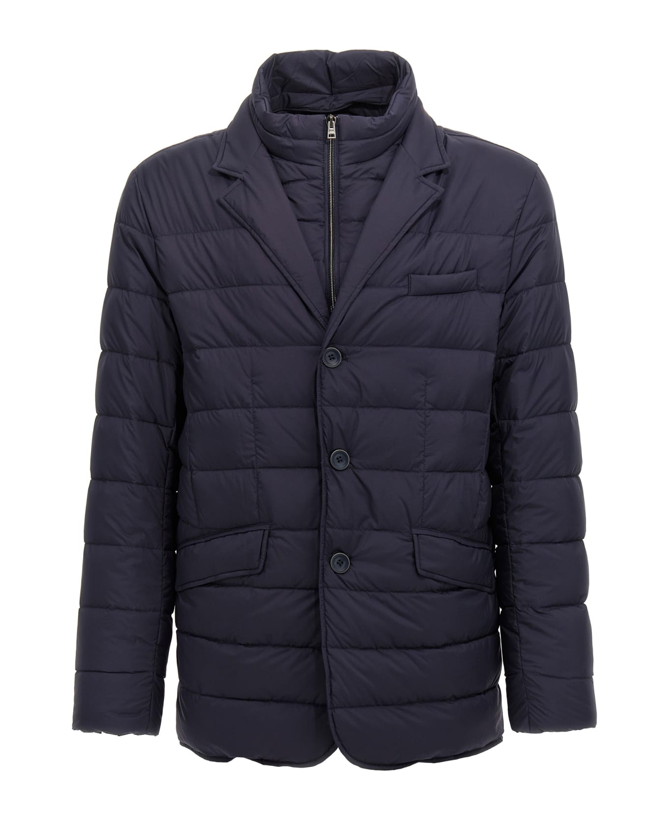 Herno Harness Insert Blazer - Blue