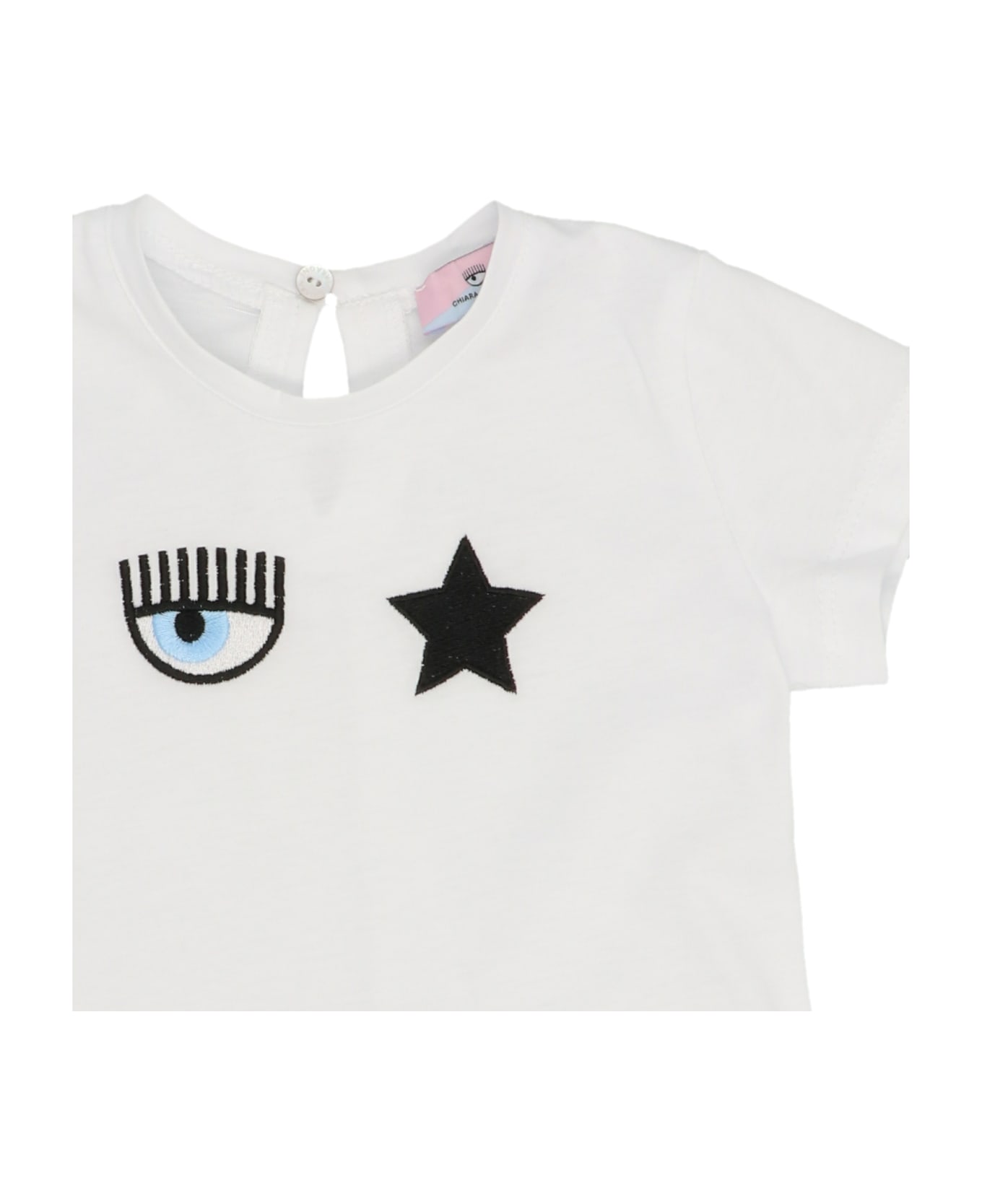 Chiara Ferragni 'eyestar' T-shirt - Bianco
