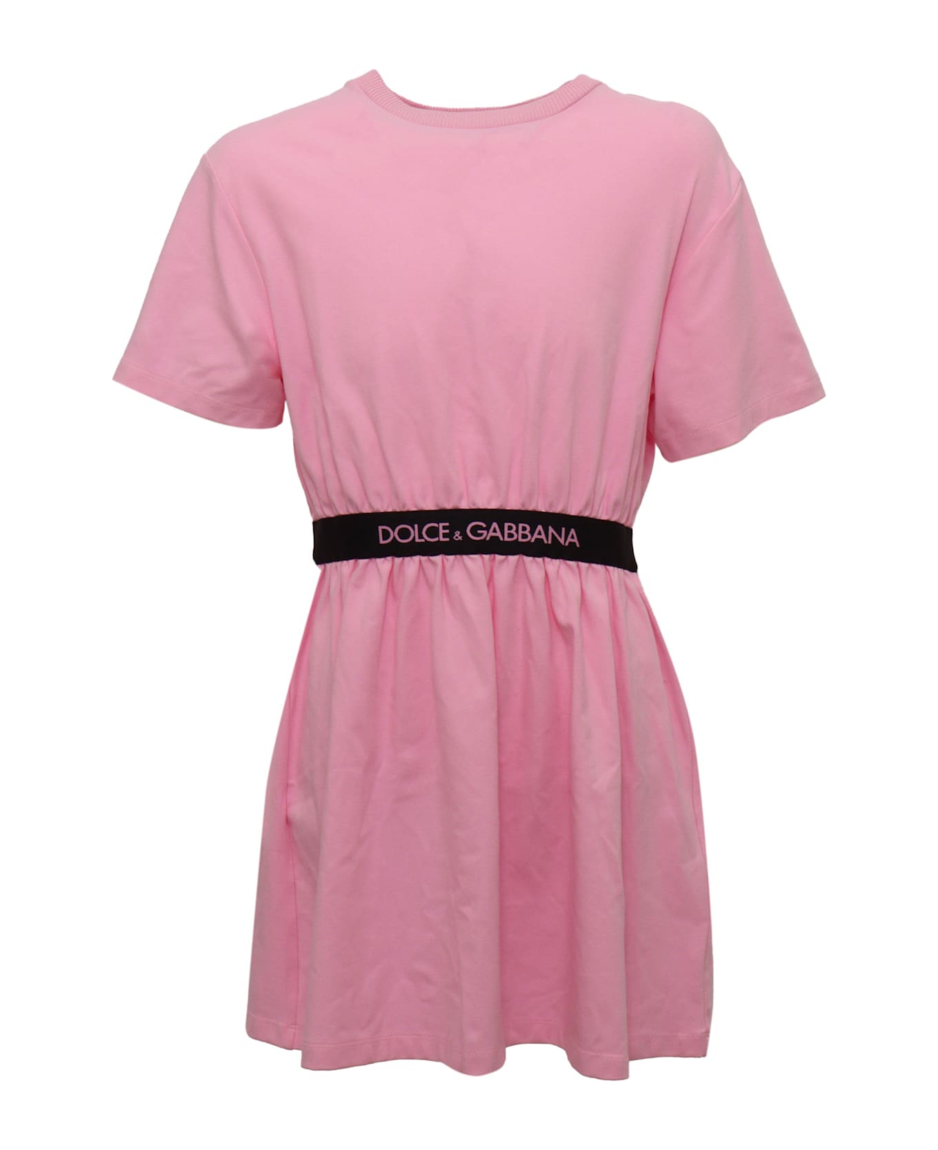 Dolce 
Gabbana Short Sleeves Dress - PINK
