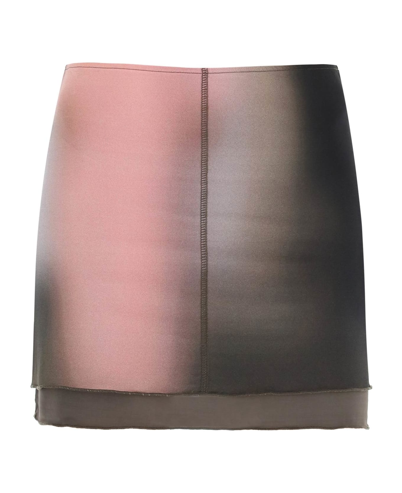 Paloma Wool 'cow Morchis' Mini Skirt - TOPO (Grey)