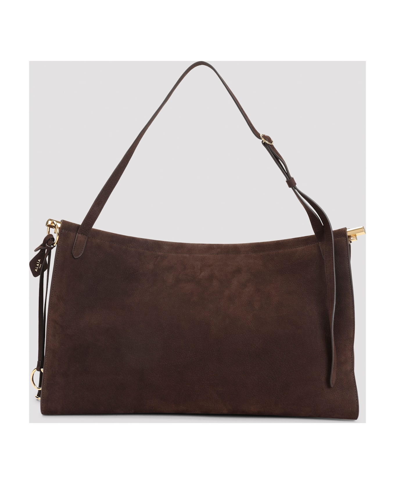Alaia Alaïa East West L Handbag - Brun Fonce