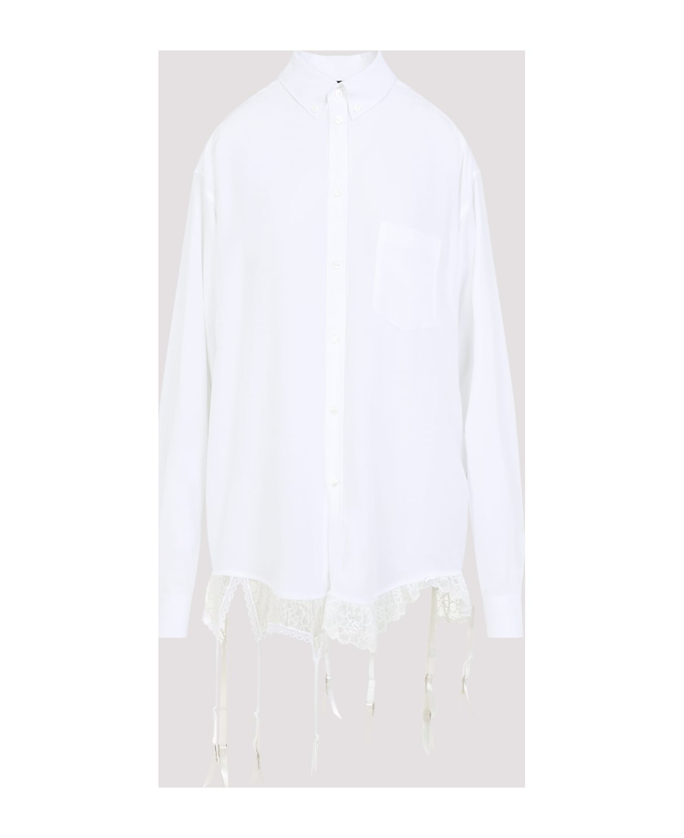Balenciaga Lingerie Shirt - White