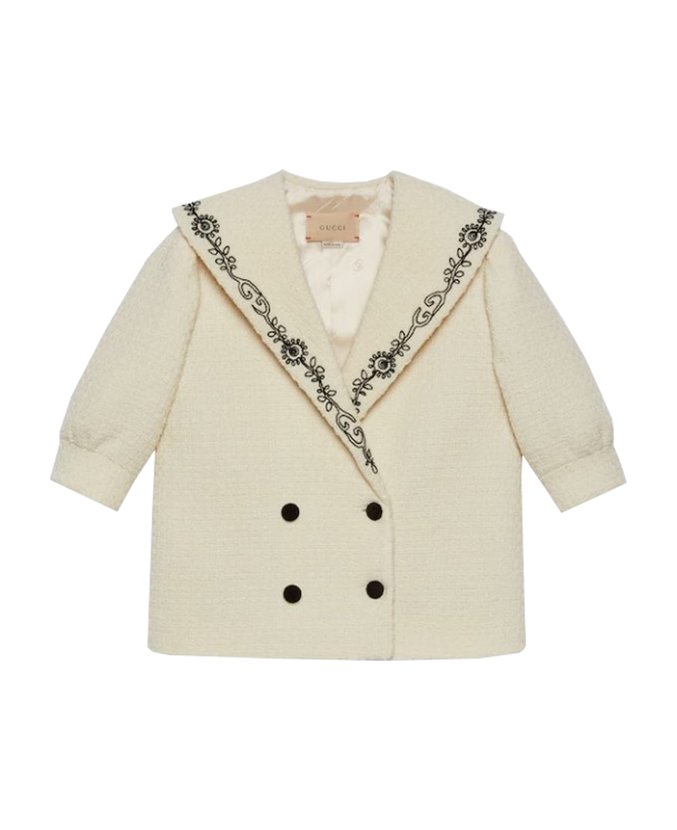 Gucci Wool Tweed Jacket - Beige コート＆ジャケット