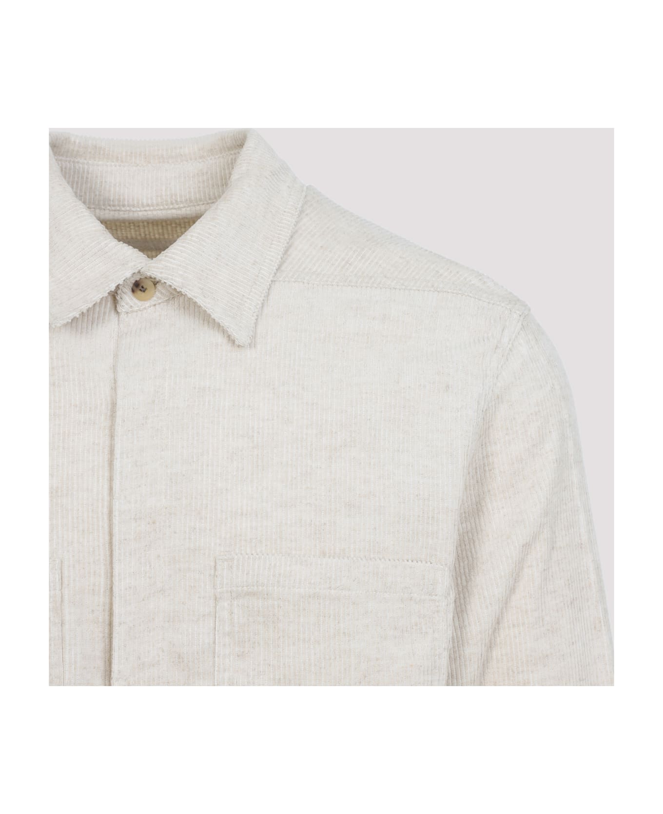 Rick Owens Work Shirt - Natural