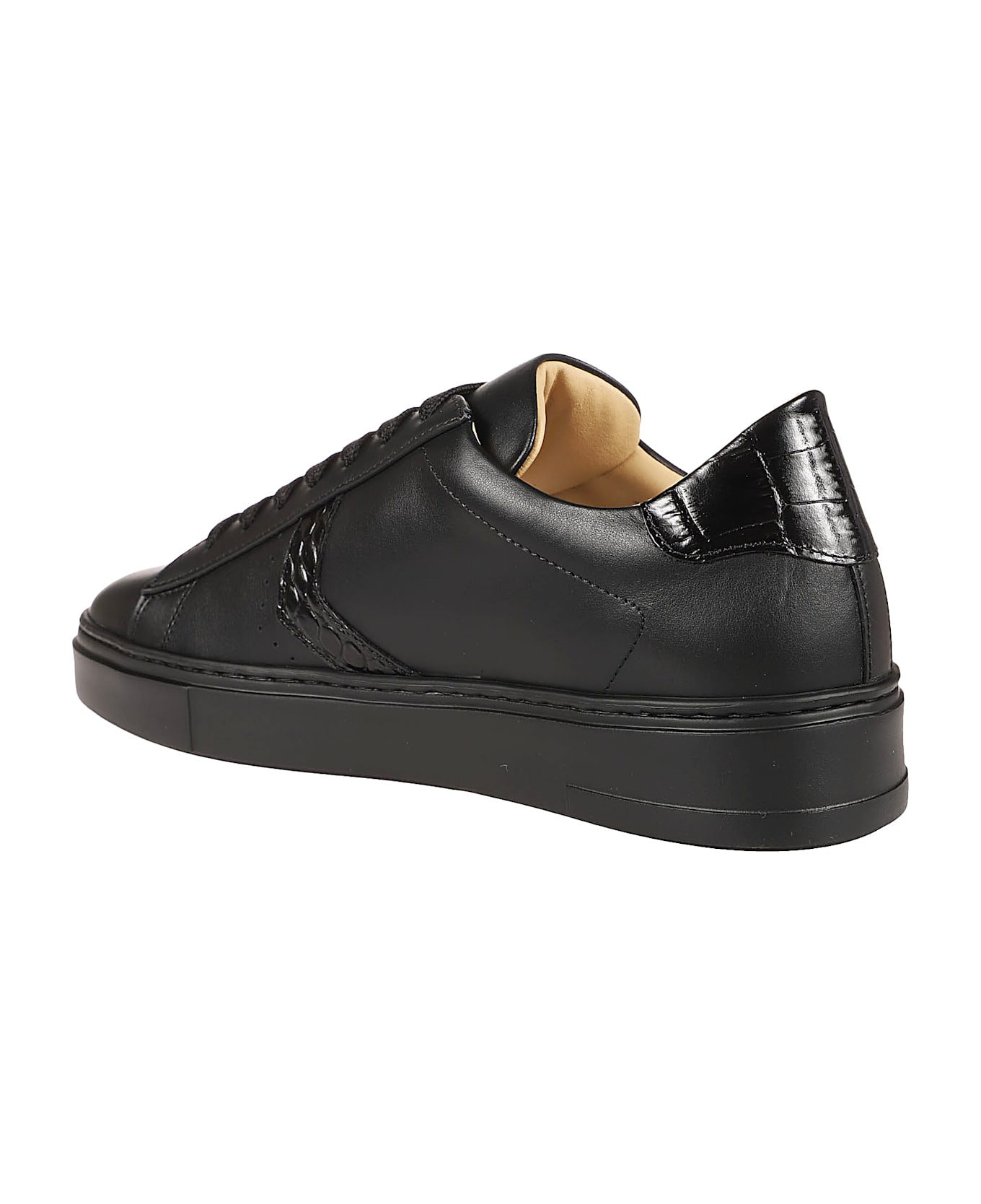 Philipp Plein Hexagon Low Top Sneakers - Black/black