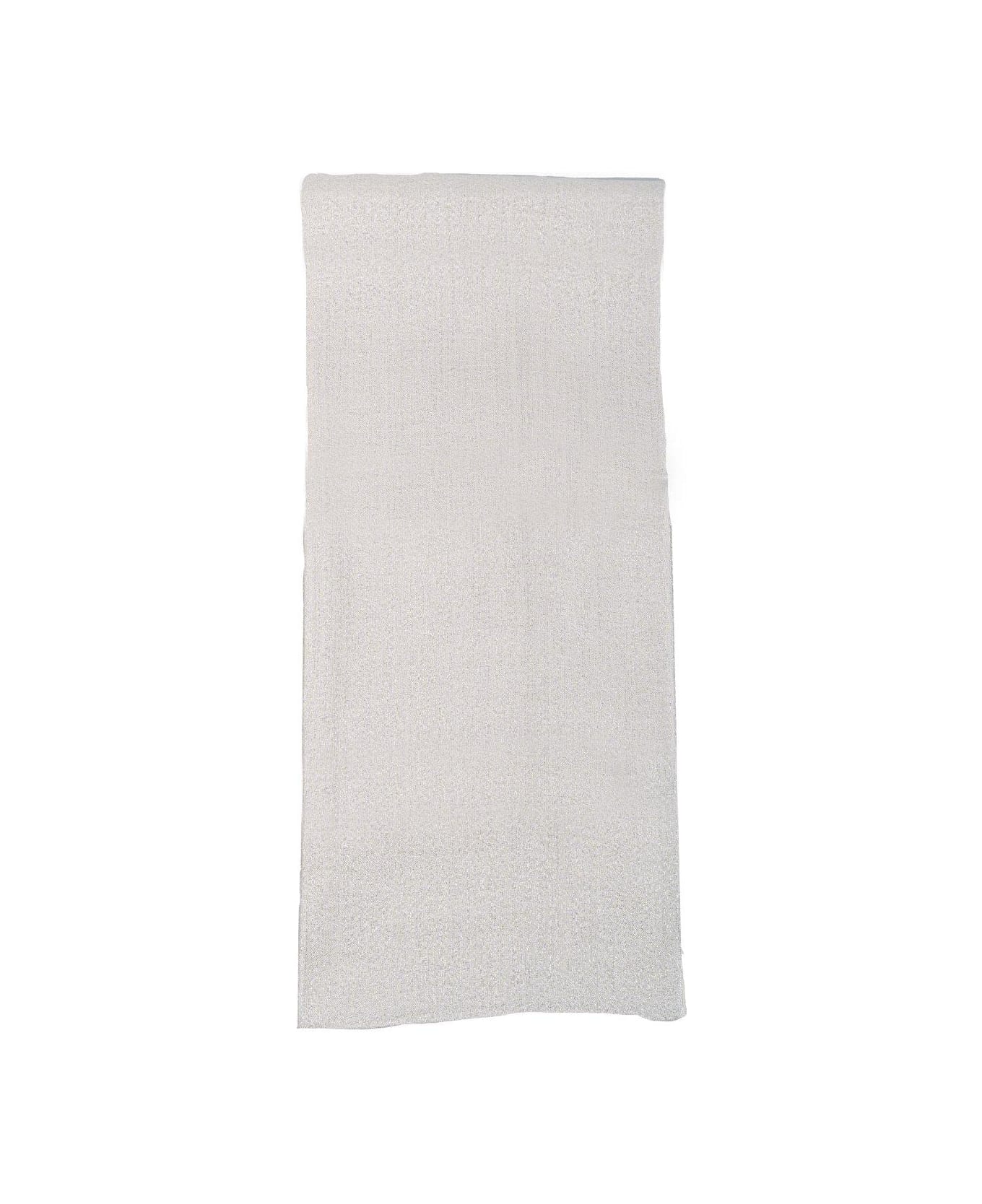 Brunello Cucinelli Lightweight Raw Hem Scarf - Butter スカーフ＆ストール