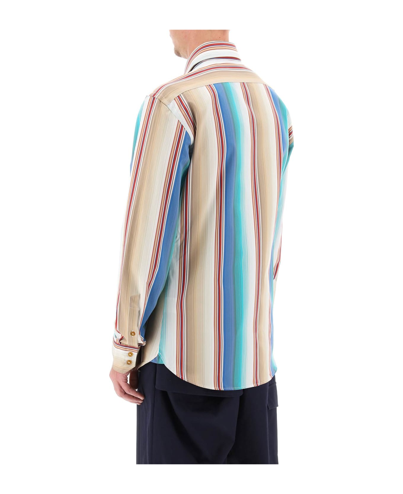 Vivienne Westwood Striped Ghost Shirt - MULTI シャツ