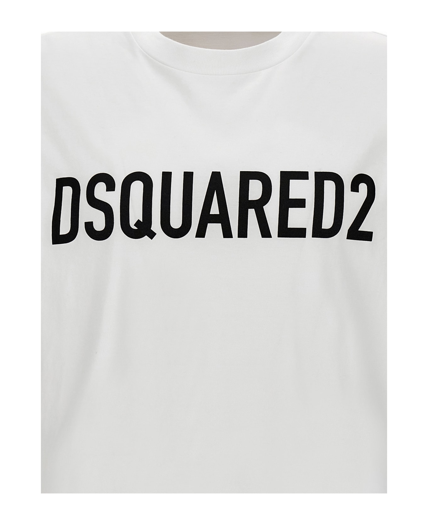 Dsquared2 Logo T-shirt - White/Black