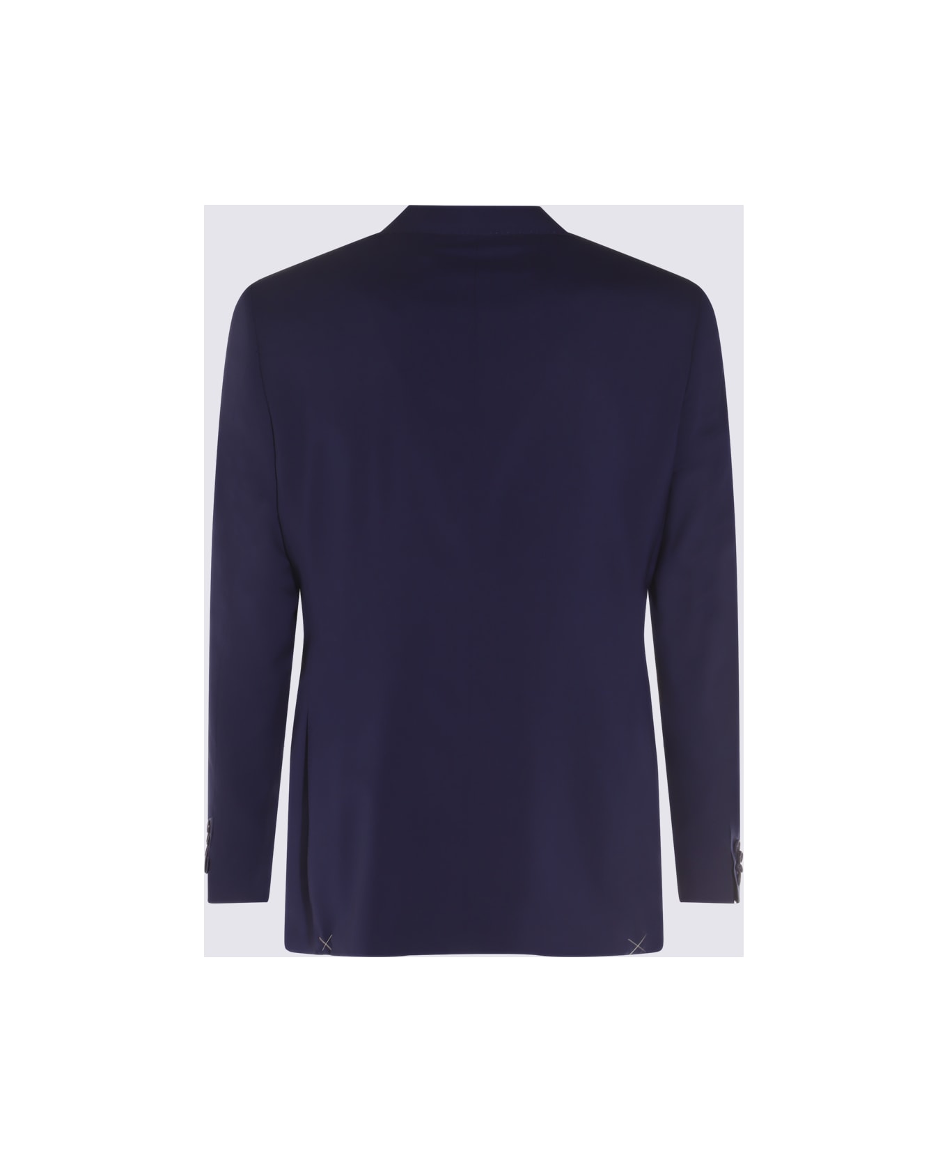 Canali Blue Wool Suits - Blue
