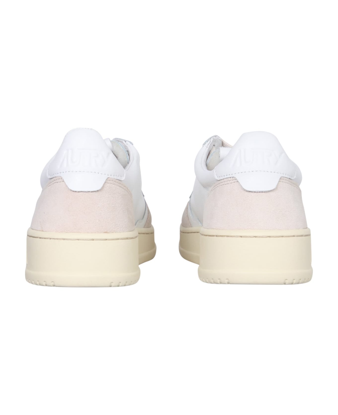 Autry Leather Sneakers - Bianco