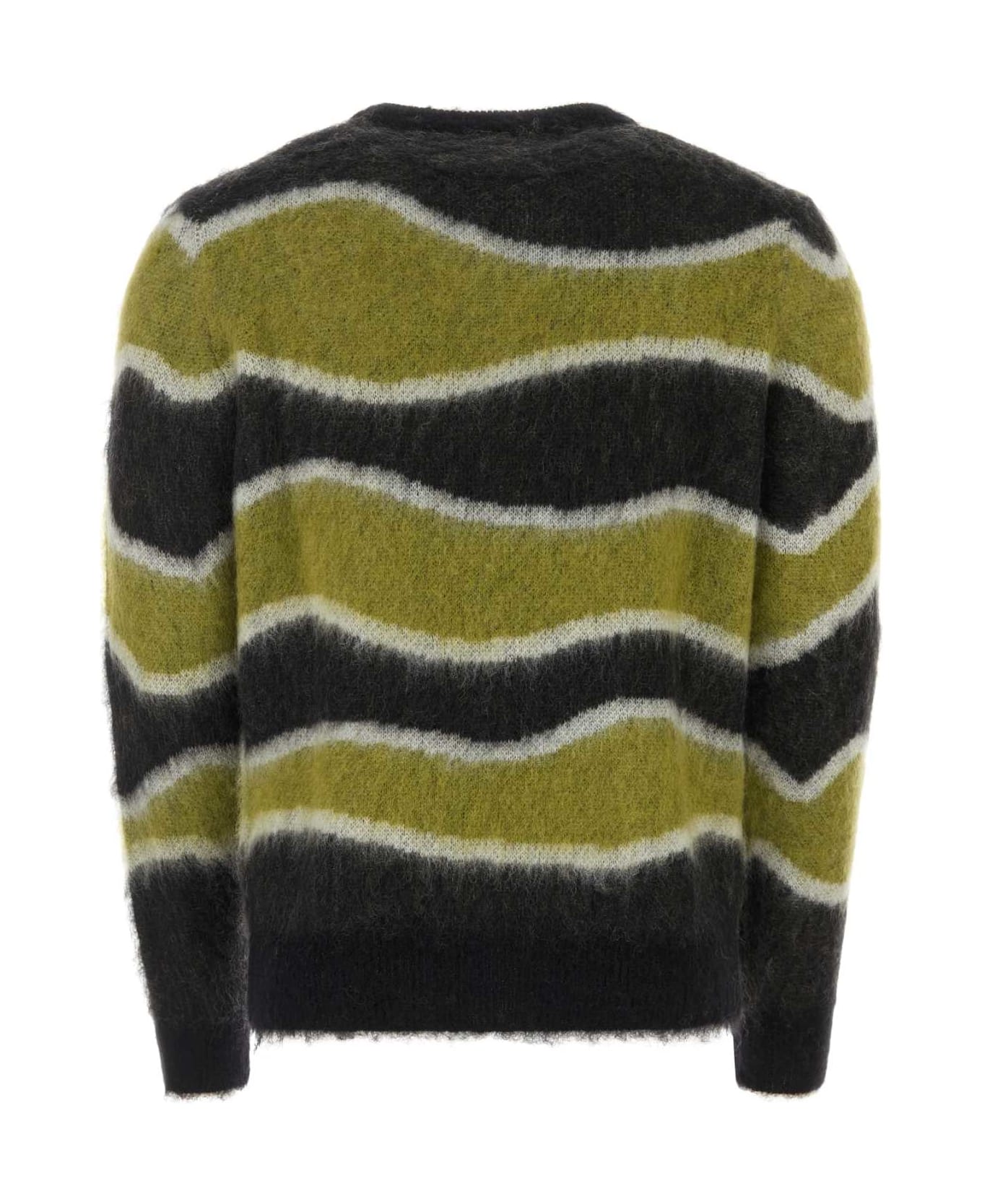 PT Torino Embroidered Mohair Blend Sweater - 0990