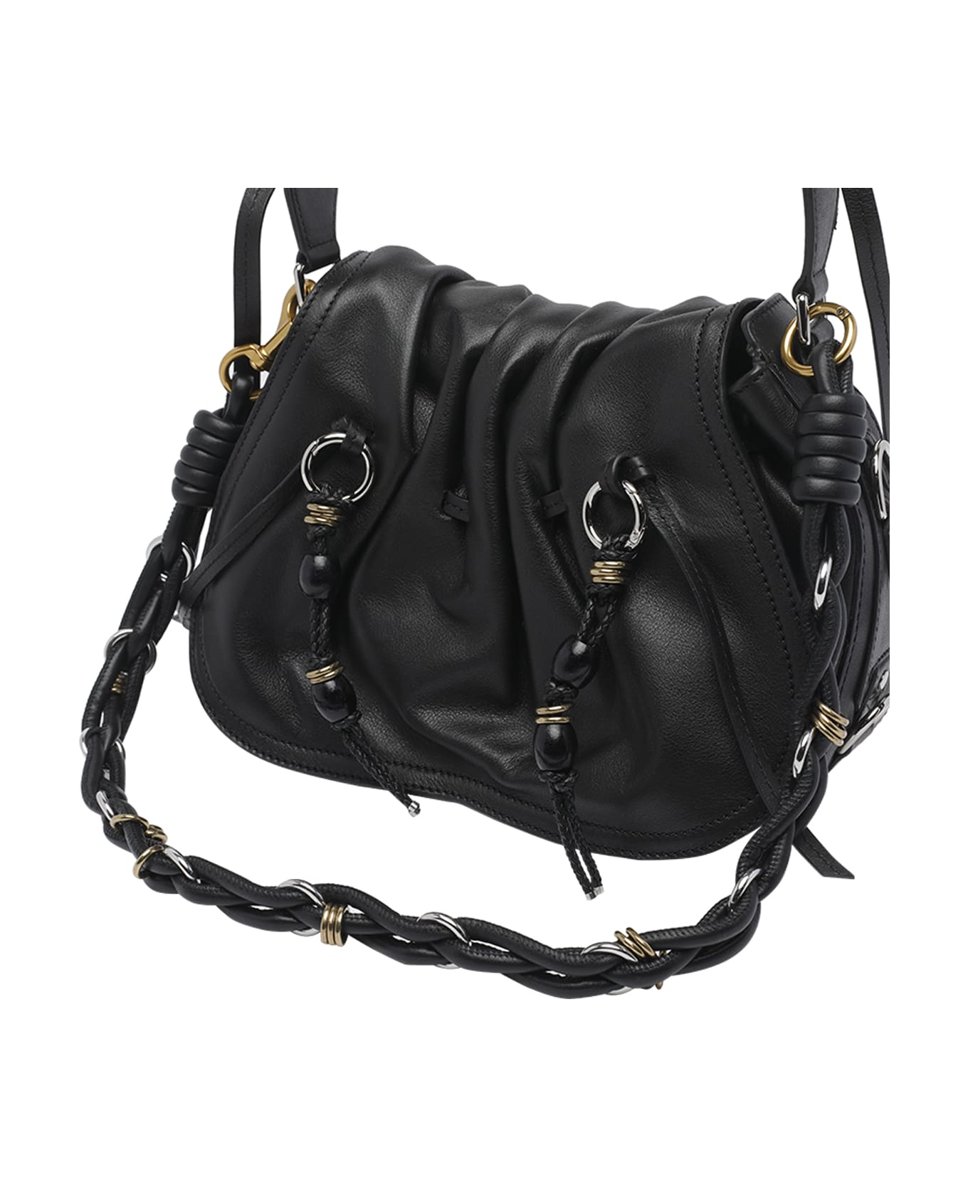 Isabel Marant Bolton Shoulder Bag - BLACK