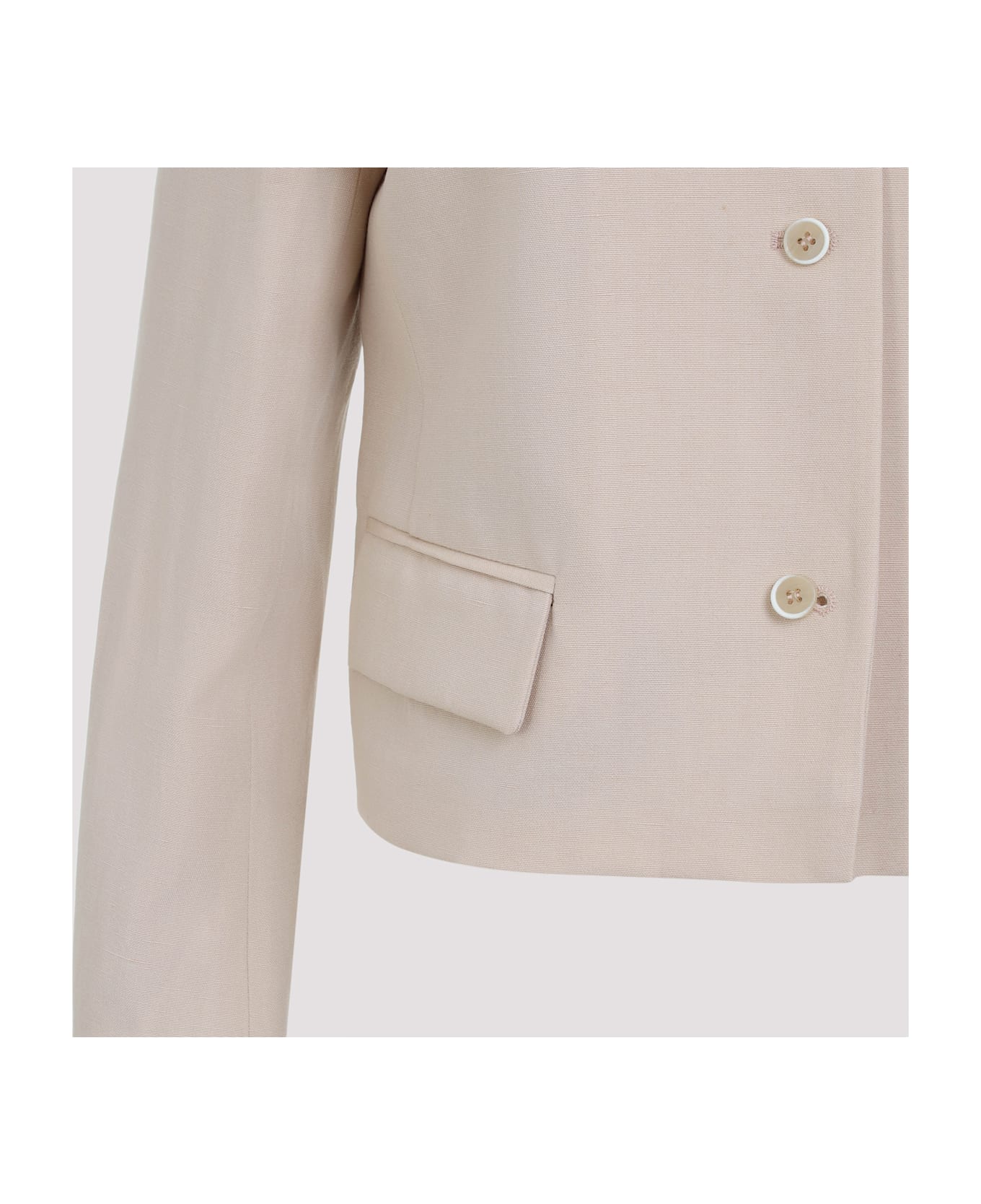 Fabiana Filippi Virgin Wool Jacket - Sabbia