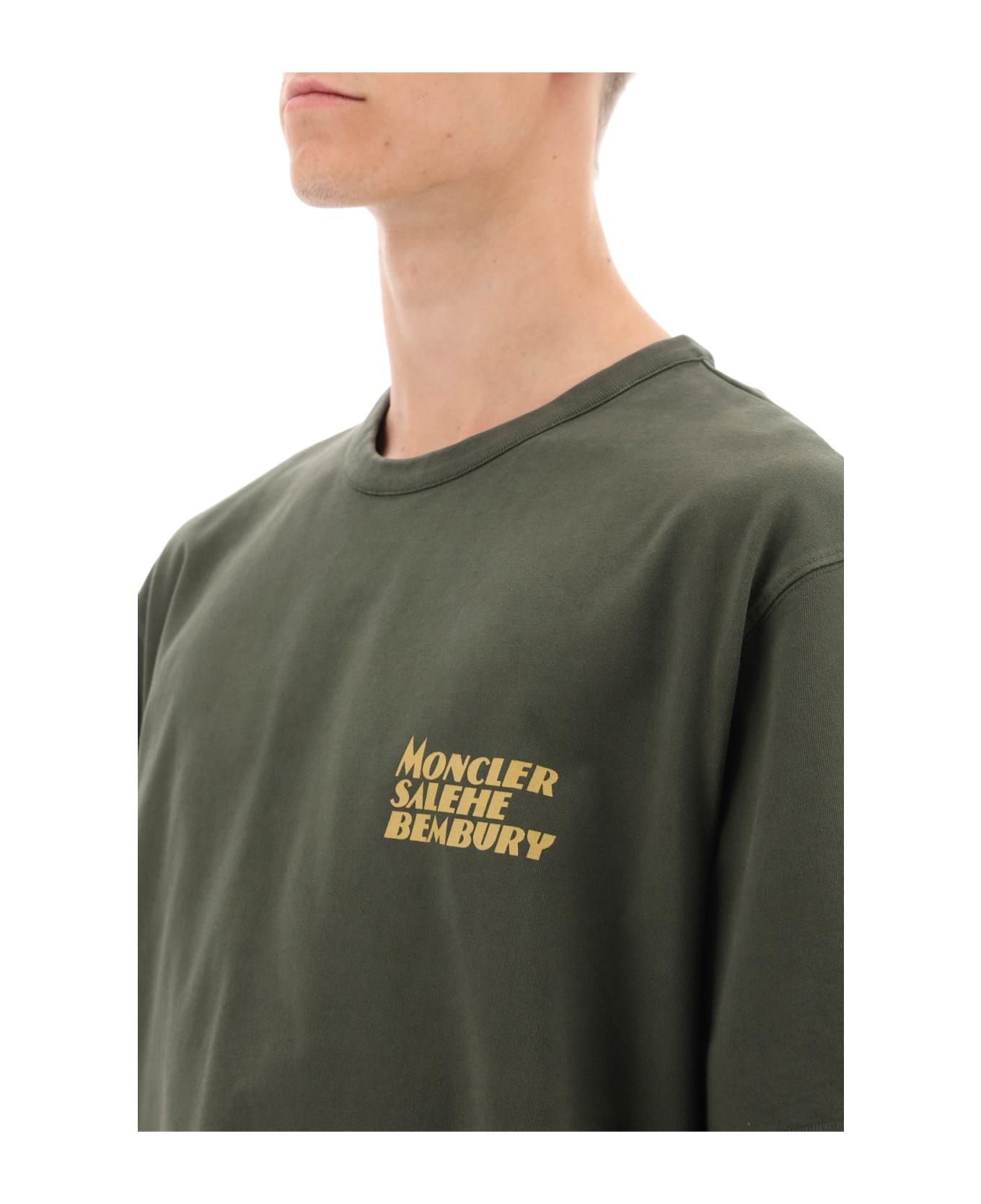 Moncler Genius Logo T-shirt - Green Tシャツ