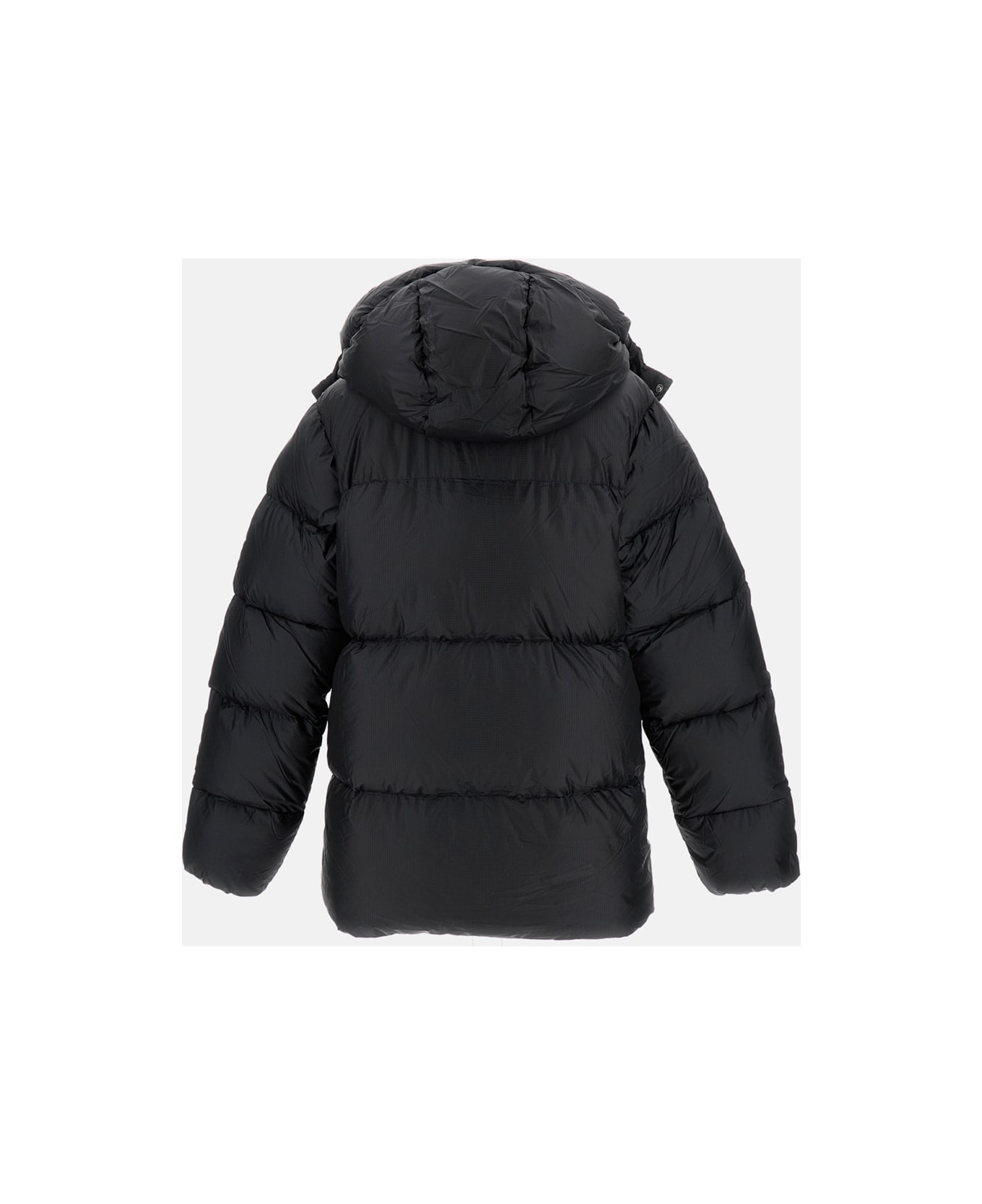 Pyrenex Shift Hooded Ripstop Down Jacket - Black