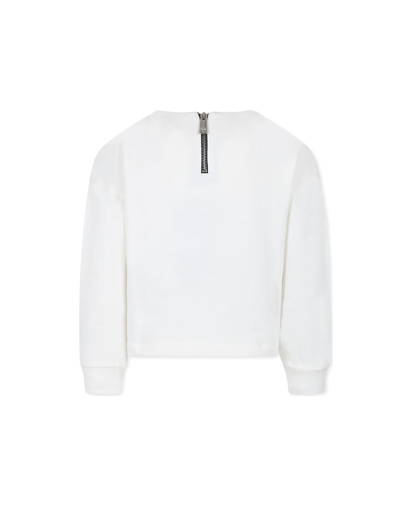 Richmond White Sweatshirt For Girl - White