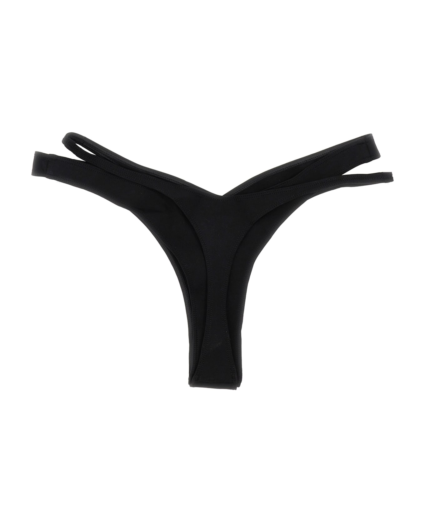 Mugler Double-effect Bikini Briefs - Black  