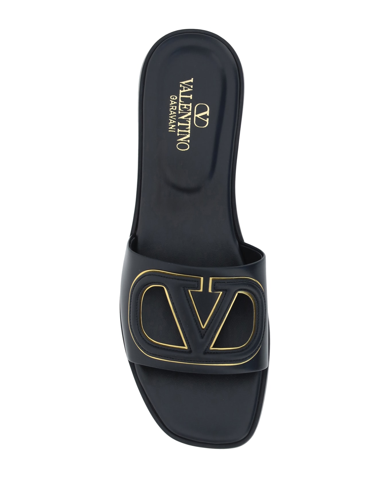 Valentino Garavani Vlogo Sandals - Black