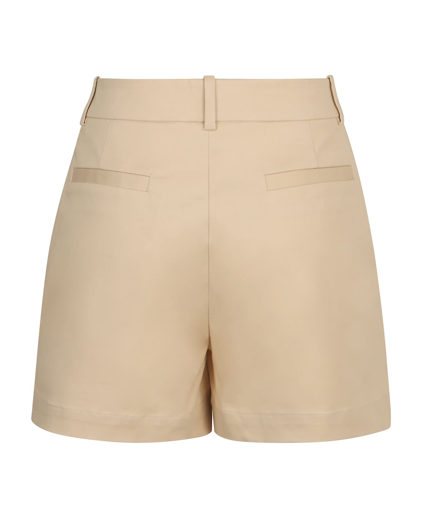 Parosh Cotton Shorts - panna