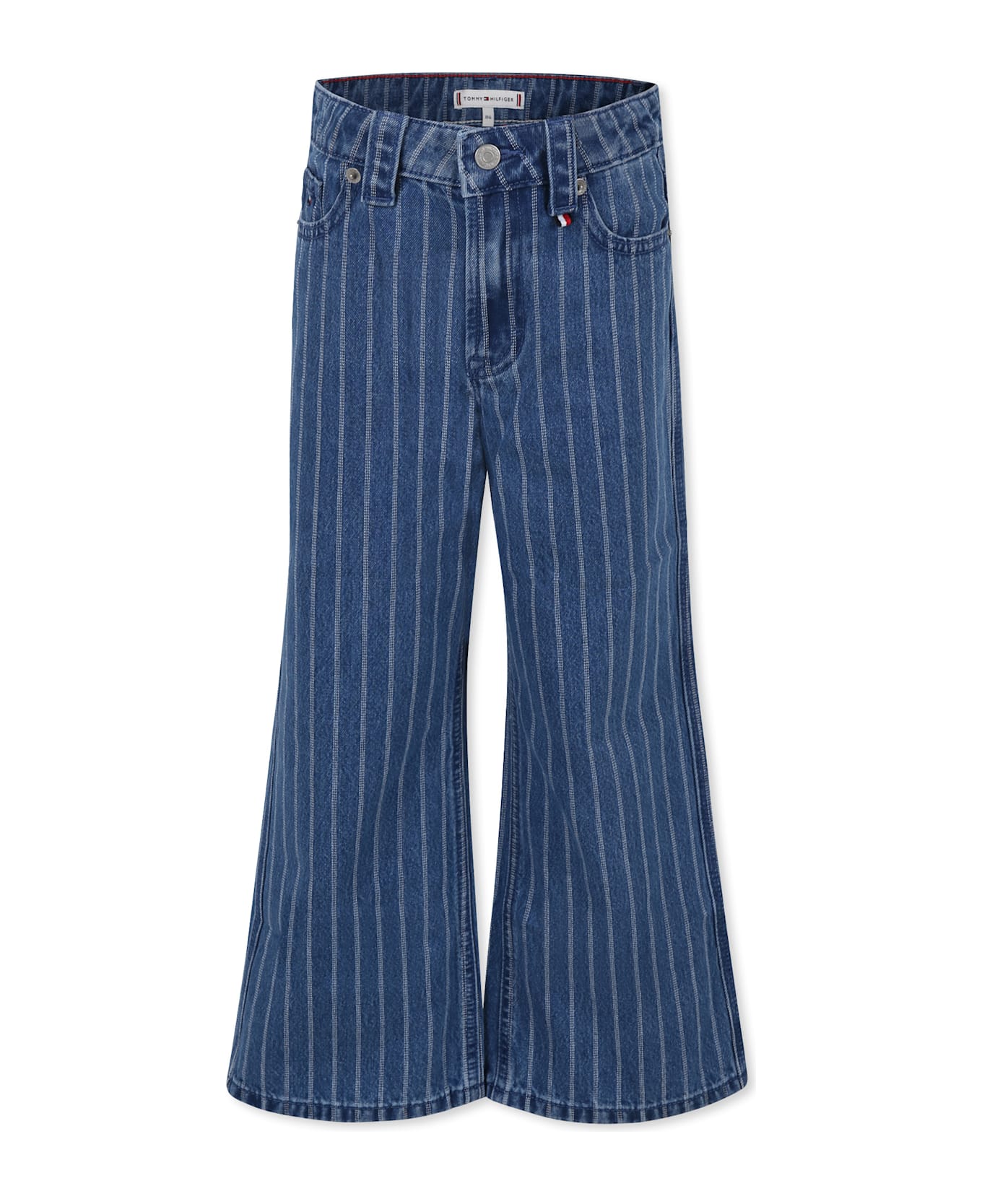 Tommy Hilfiger Denim Jeans For Girl With Flag - Denim