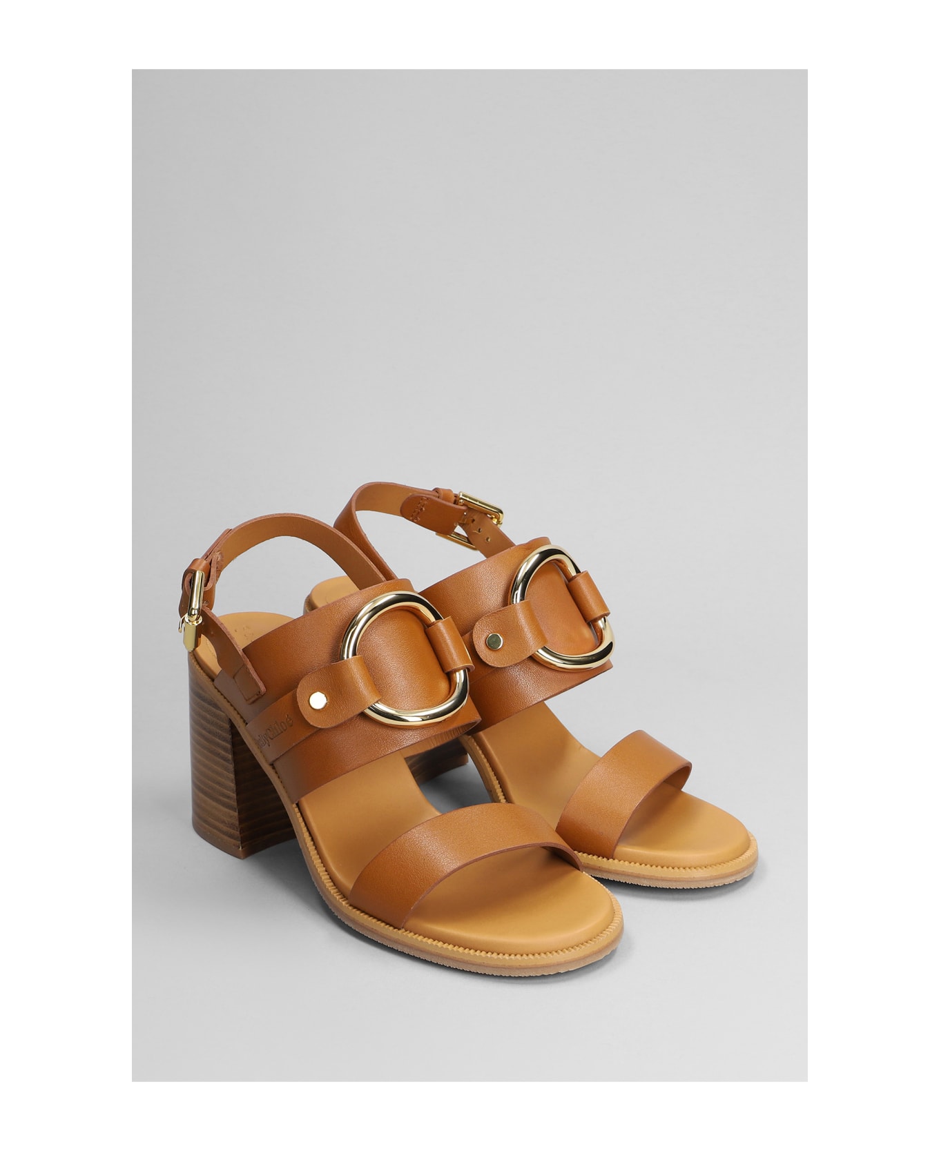 See by Chloé Hana Sandals In Leather Color Leather - leather color