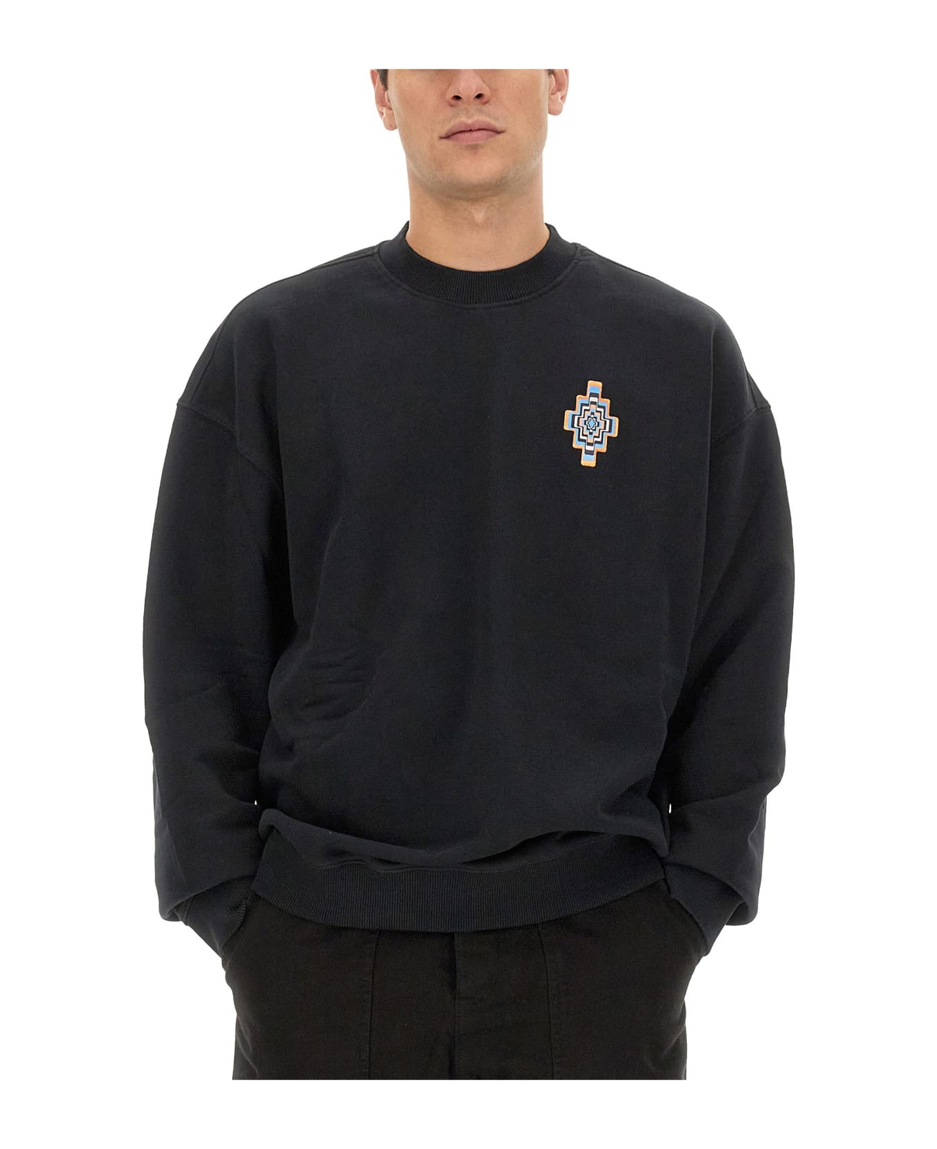 Marcelo Burlon Optical Cross Sweatshirt - NERO