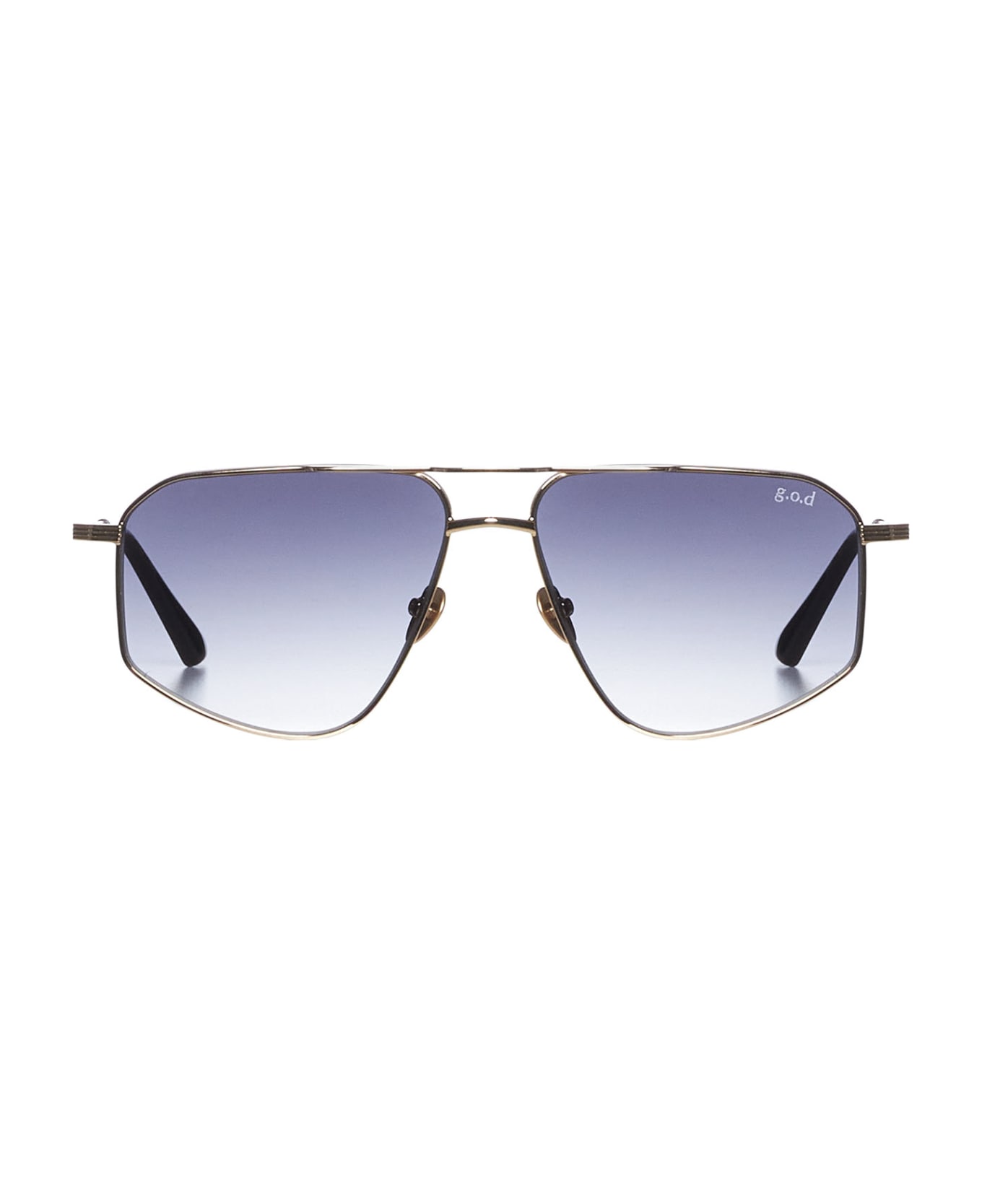 g.o.d Sunglasses - Gold black grey