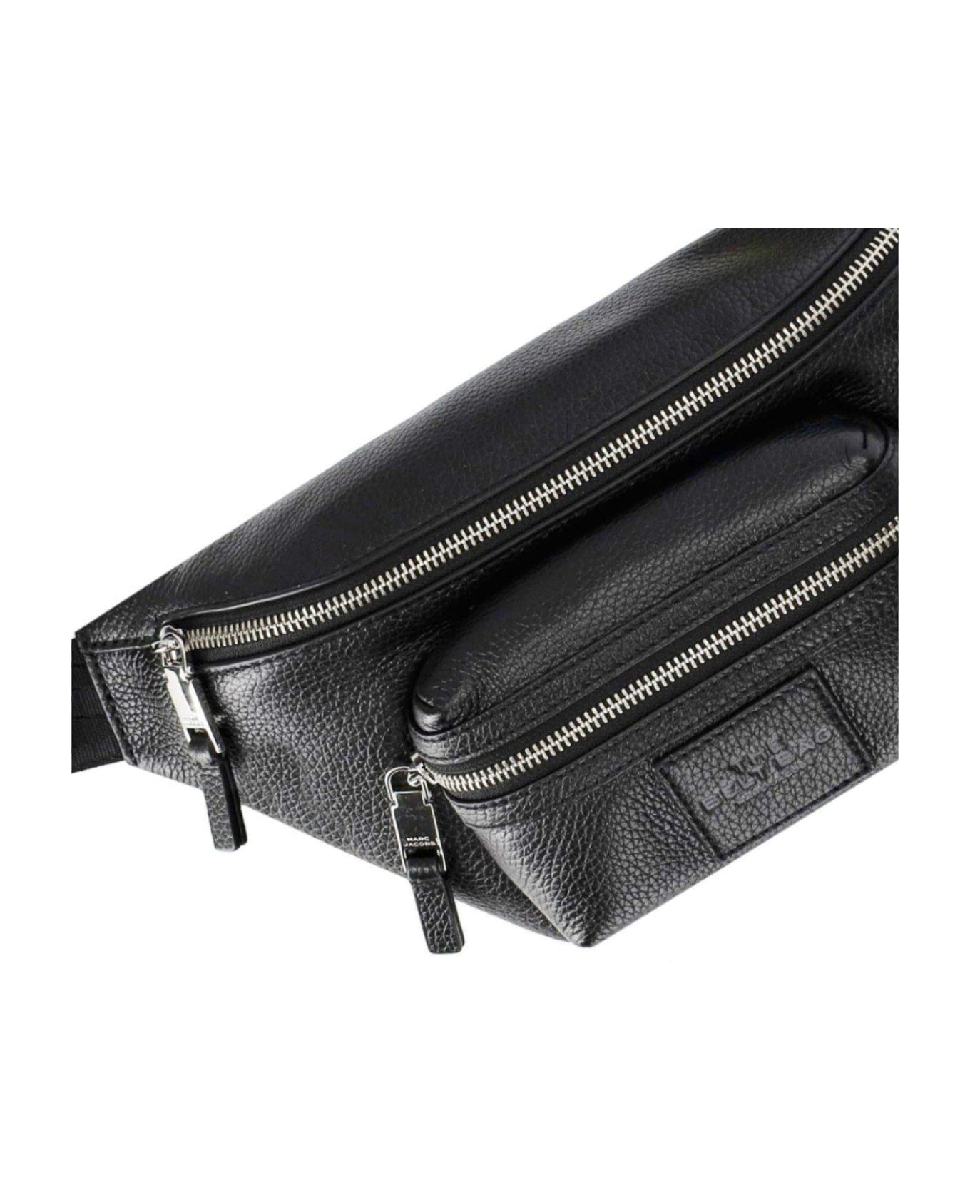 Marc Jacobs The Leather Zip-up Belt Bag - Nero