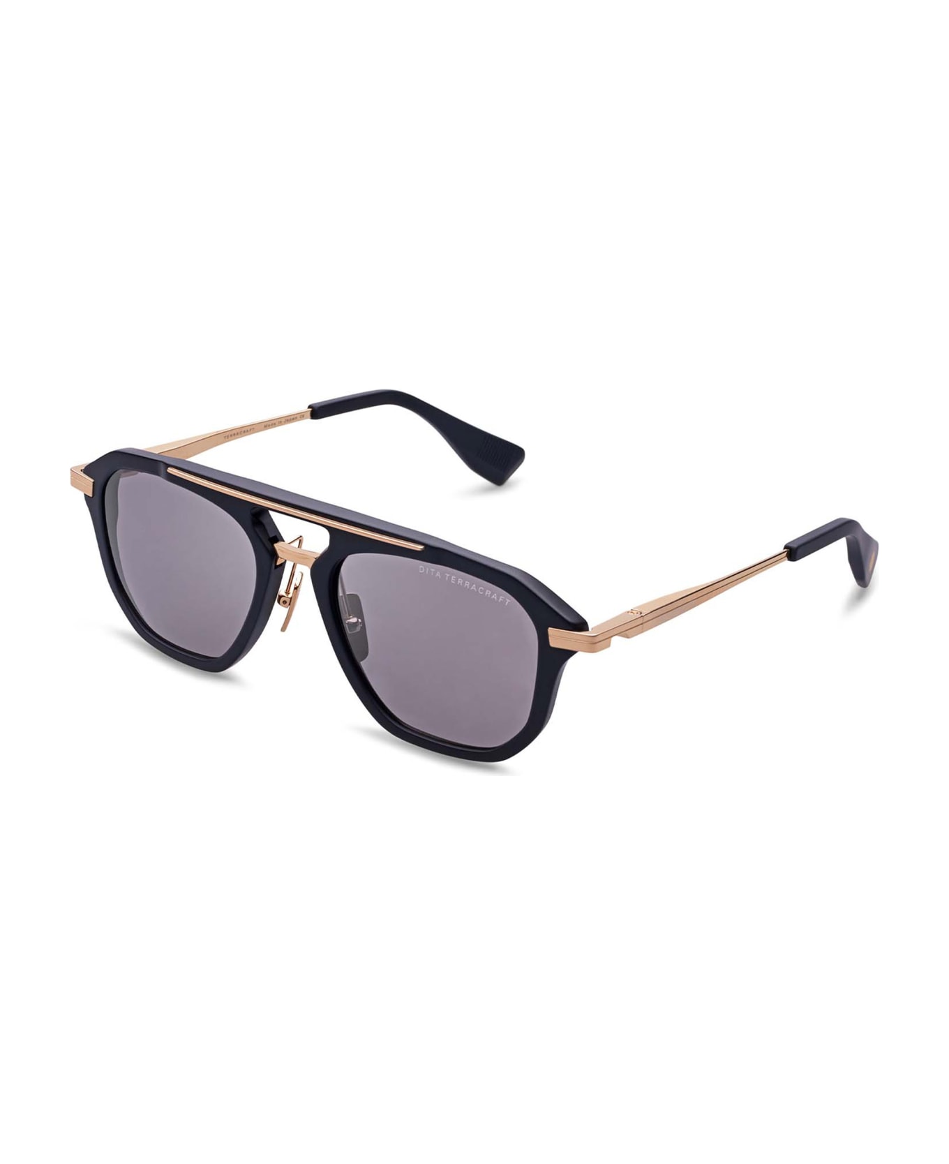 Dita Terracraft - Matte Black Rosa Sunglasses - black matte/gold